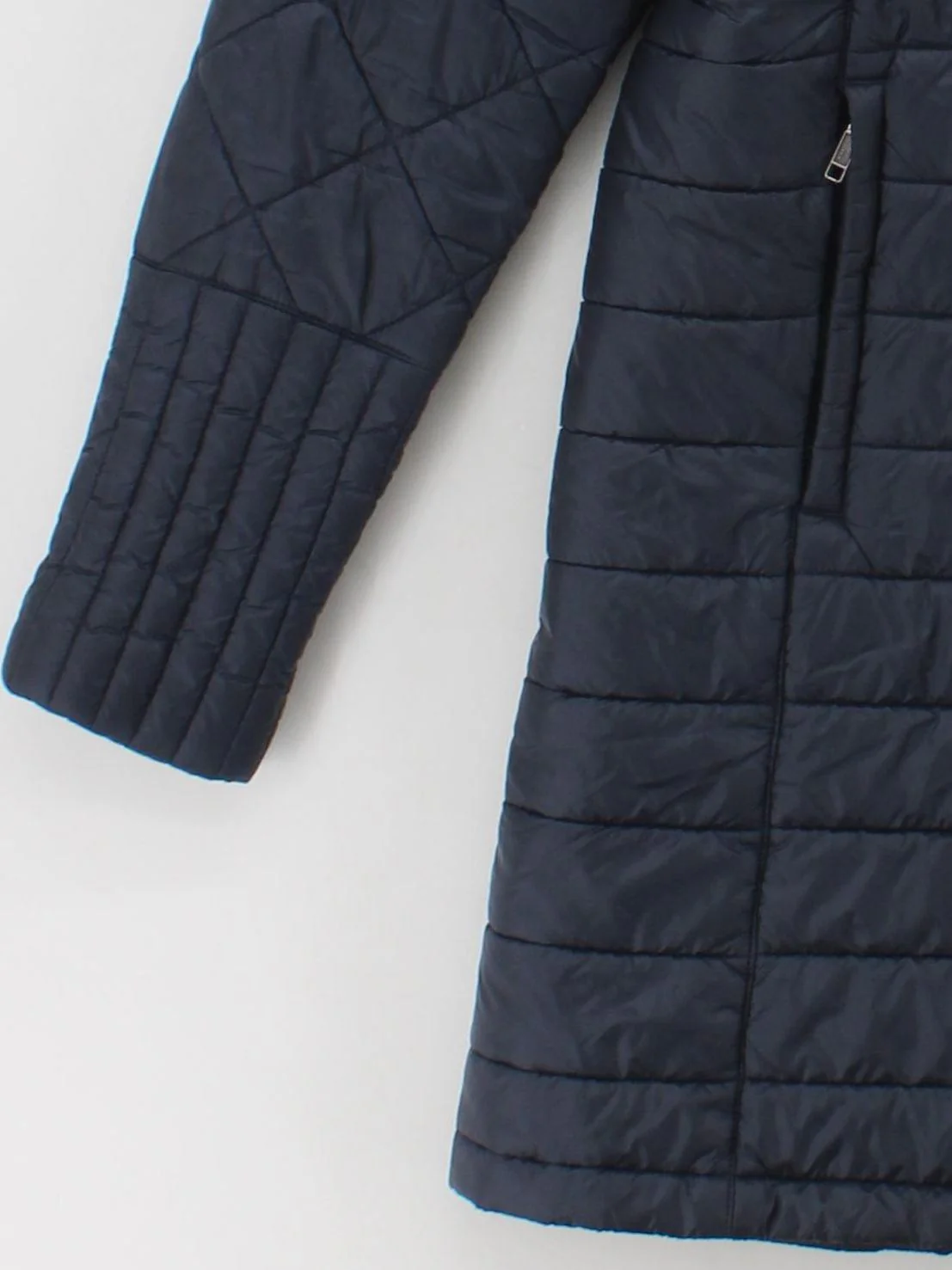 Patagonia Women's Coat L Blue Nylon with Polyester Quilted - Image 4