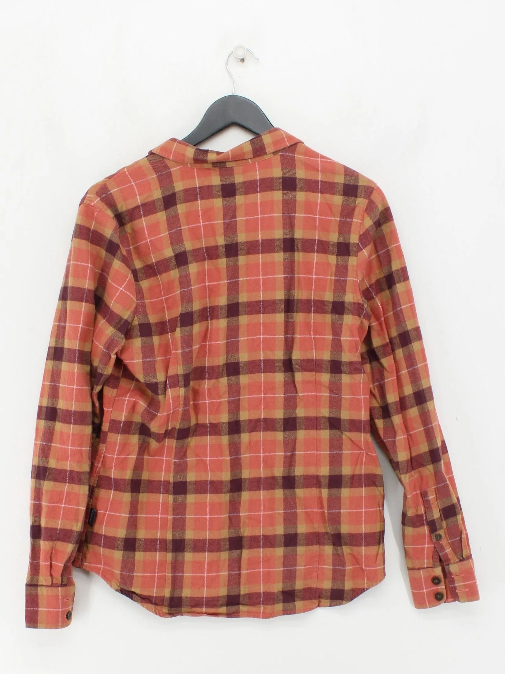 Patagonia Women's Shirt M Multi Checkered 100% Cotton Long Sleeve Collared Basic - Image 2