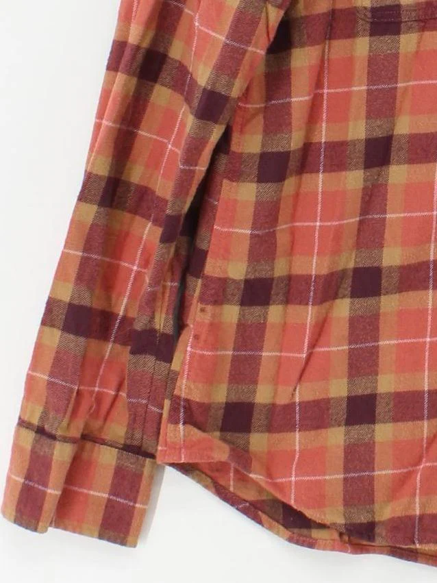 Patagonia Women's Shirt M Multi Checkered 100% Cotton Long Sleeve Collared Basic - Image 4
