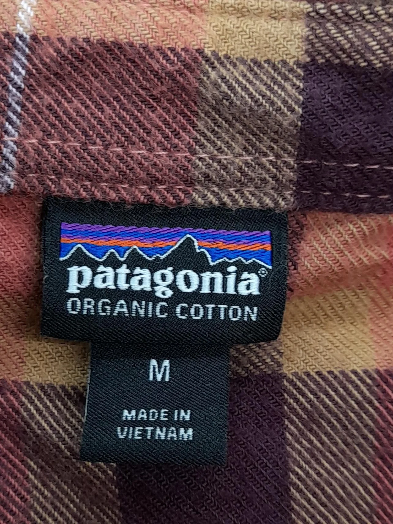 Patagonia Women's Shirt M Multi Checkered 100% Cotton Long Sleeve Collared Basic - Image 5