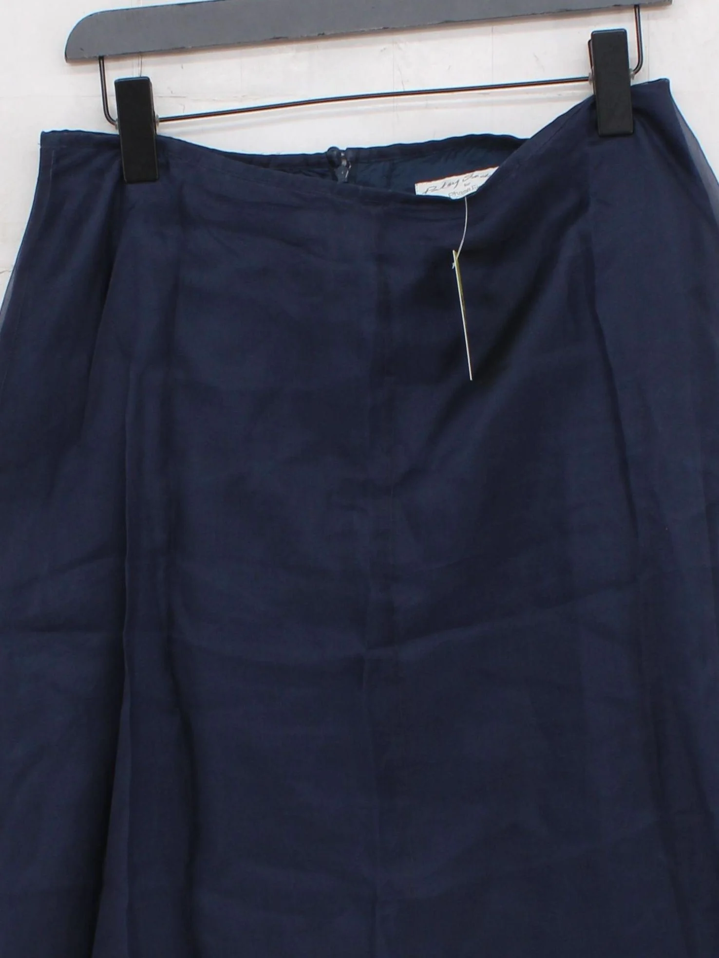 Patsy Seddon For Phase Eight Women's Maxi Skirt M Blue Silk with Acetate Maxi - Image 3
