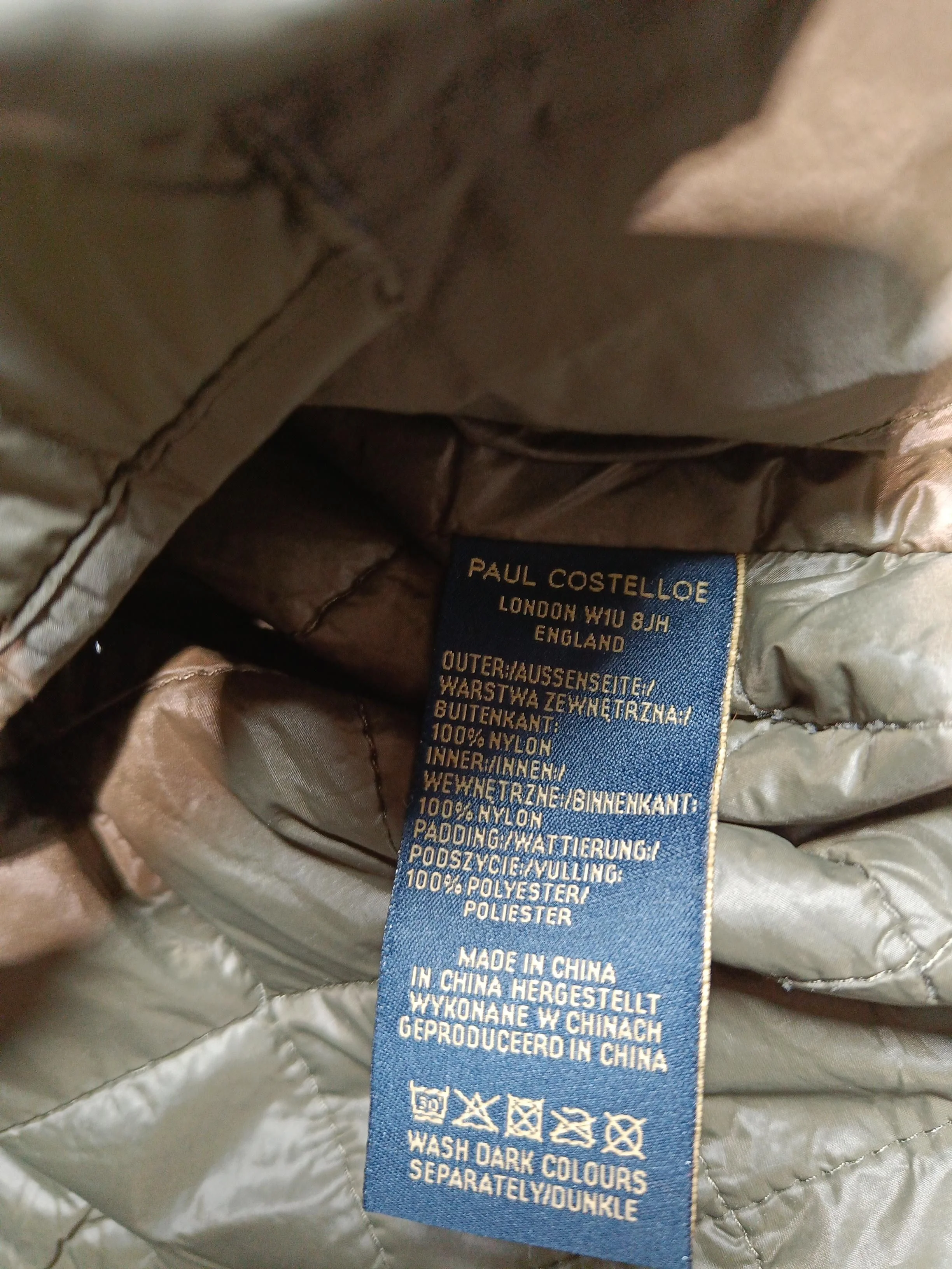 Paul Costelloe Bomber Jacket jacket brown - Image 6