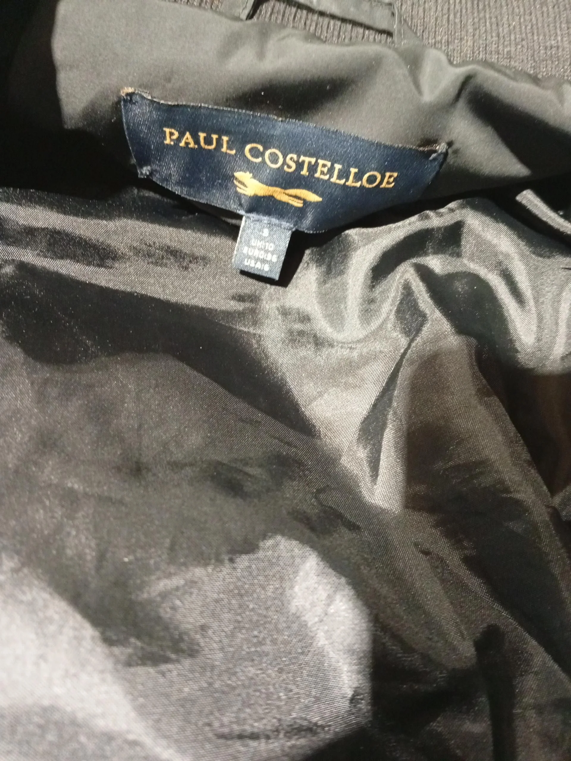 Paul Costelloe Motorcycle Jacket jacket black - Image 6