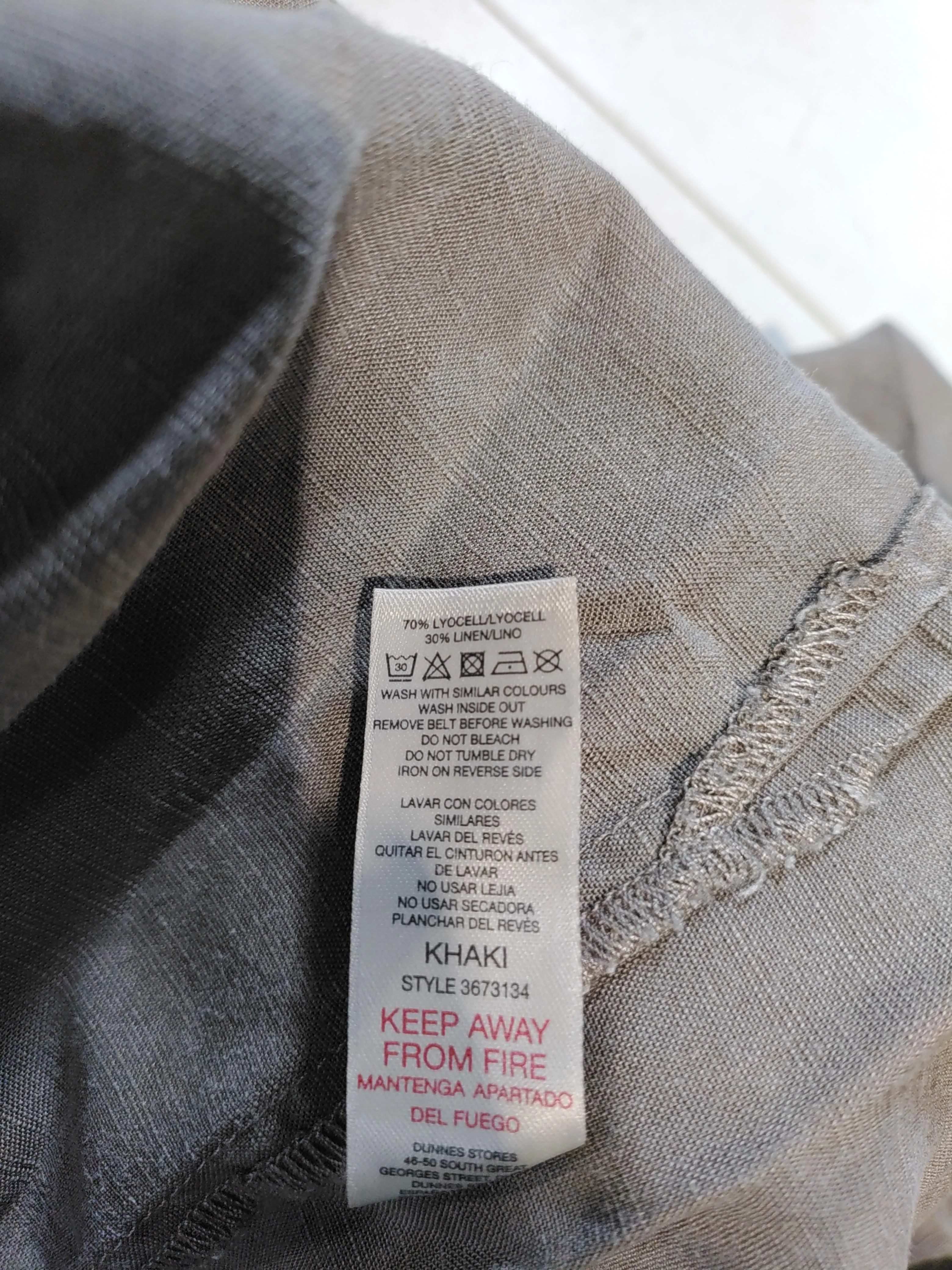 Paul Costelloe Shirt Maxi Dress UK16 in Grey - Image 6