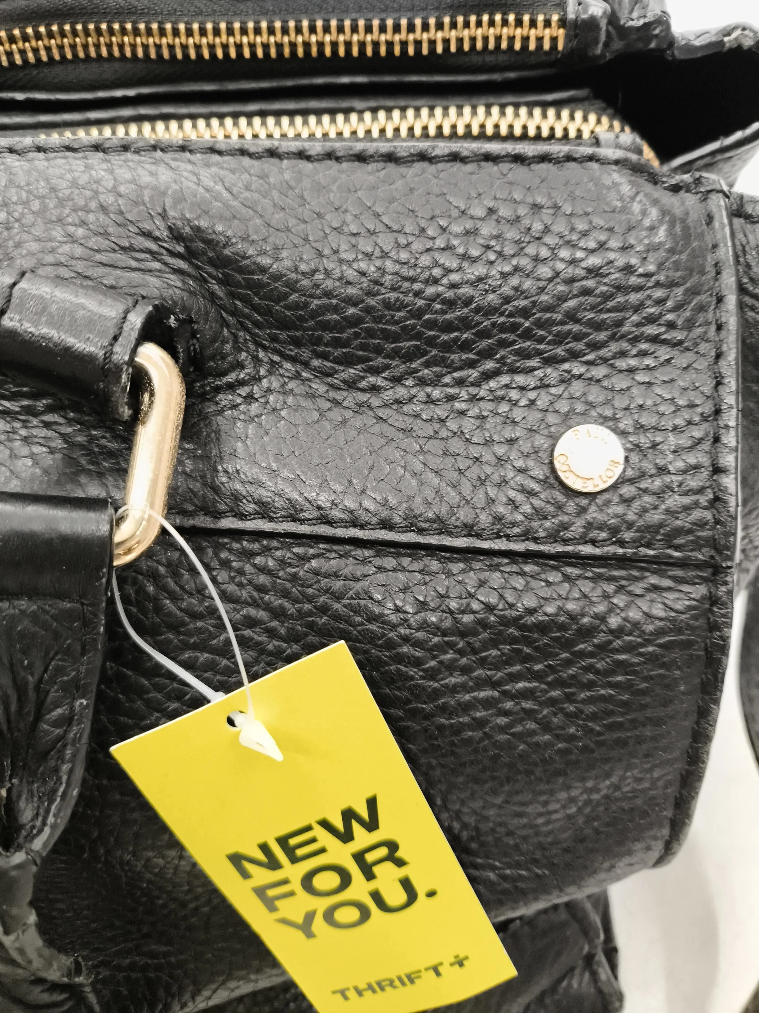 Paul Costelloe Women's Bag Black 100% Leather Shoulder Bag - Image 3