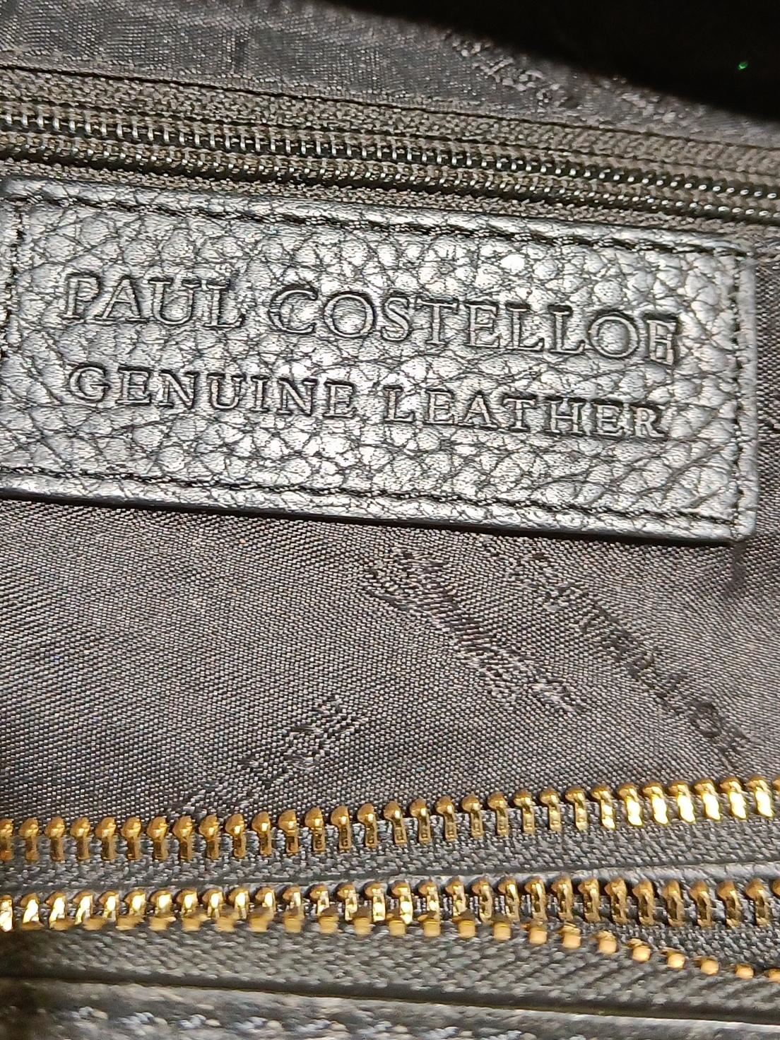 Paul Costelloe Women's Bag Black 100% Leather Shoulder Bag - Image 7