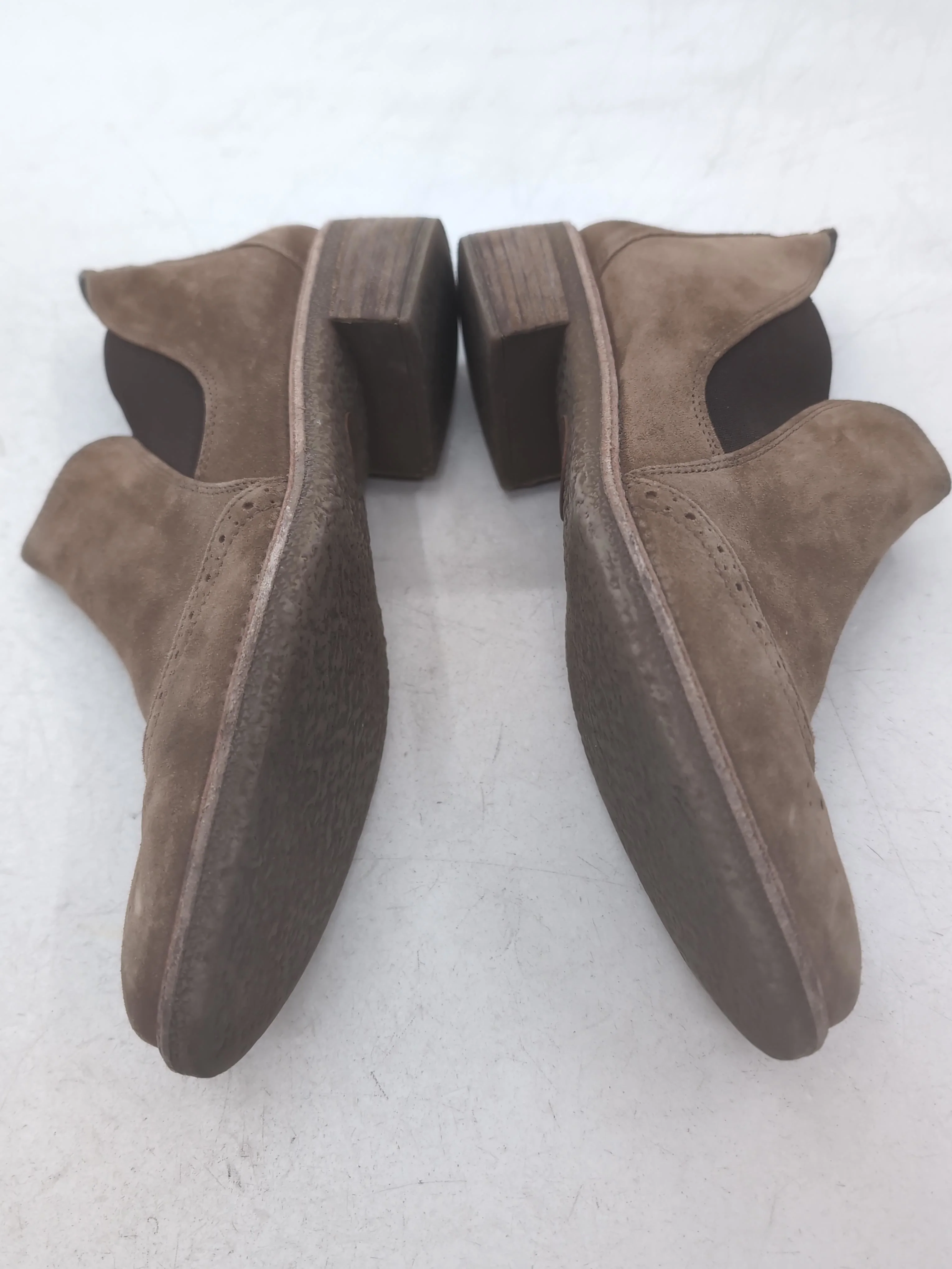 Paul Green Women's Boots UK 6.5 Tan 100% Suede Chelsea - Image 7