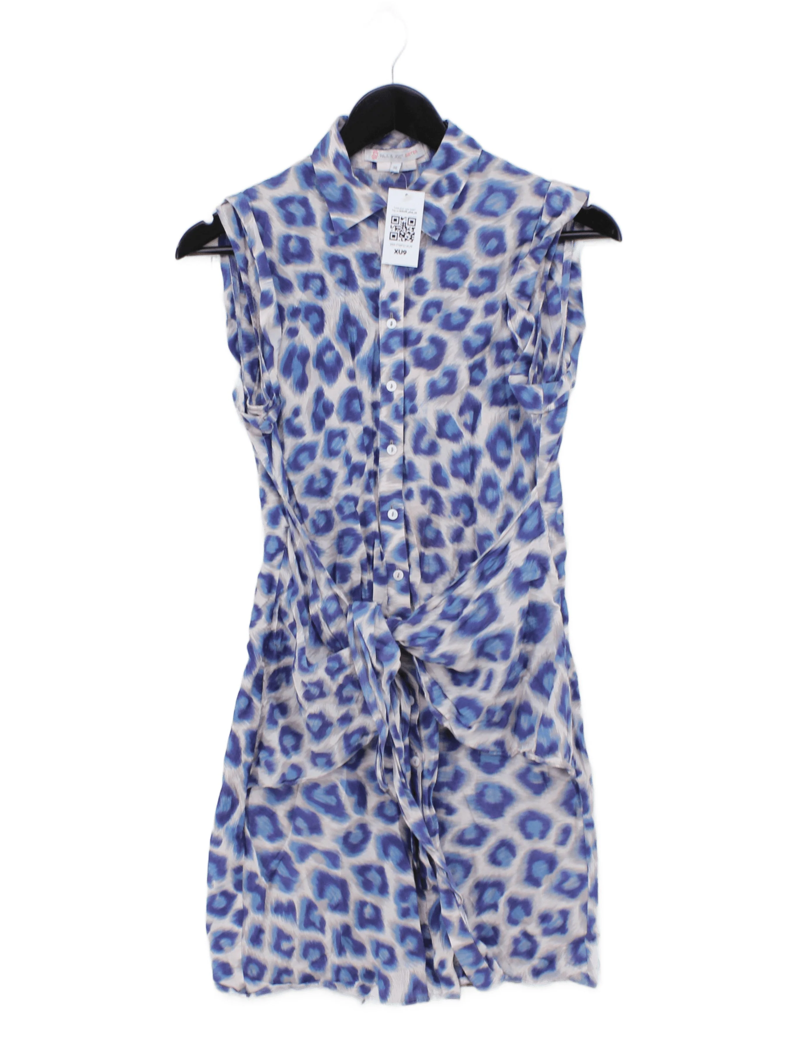 paul & joe sister Shirt Mini Dress in Blue