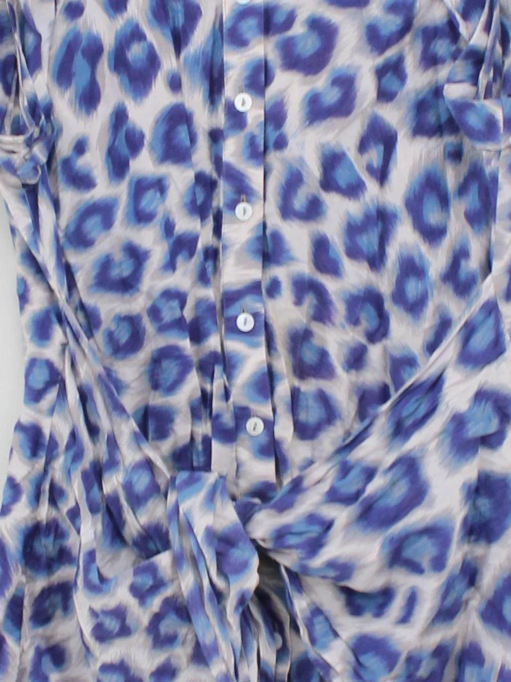 paul & joe sister Shirt Mini Dress in Blue - Image 3