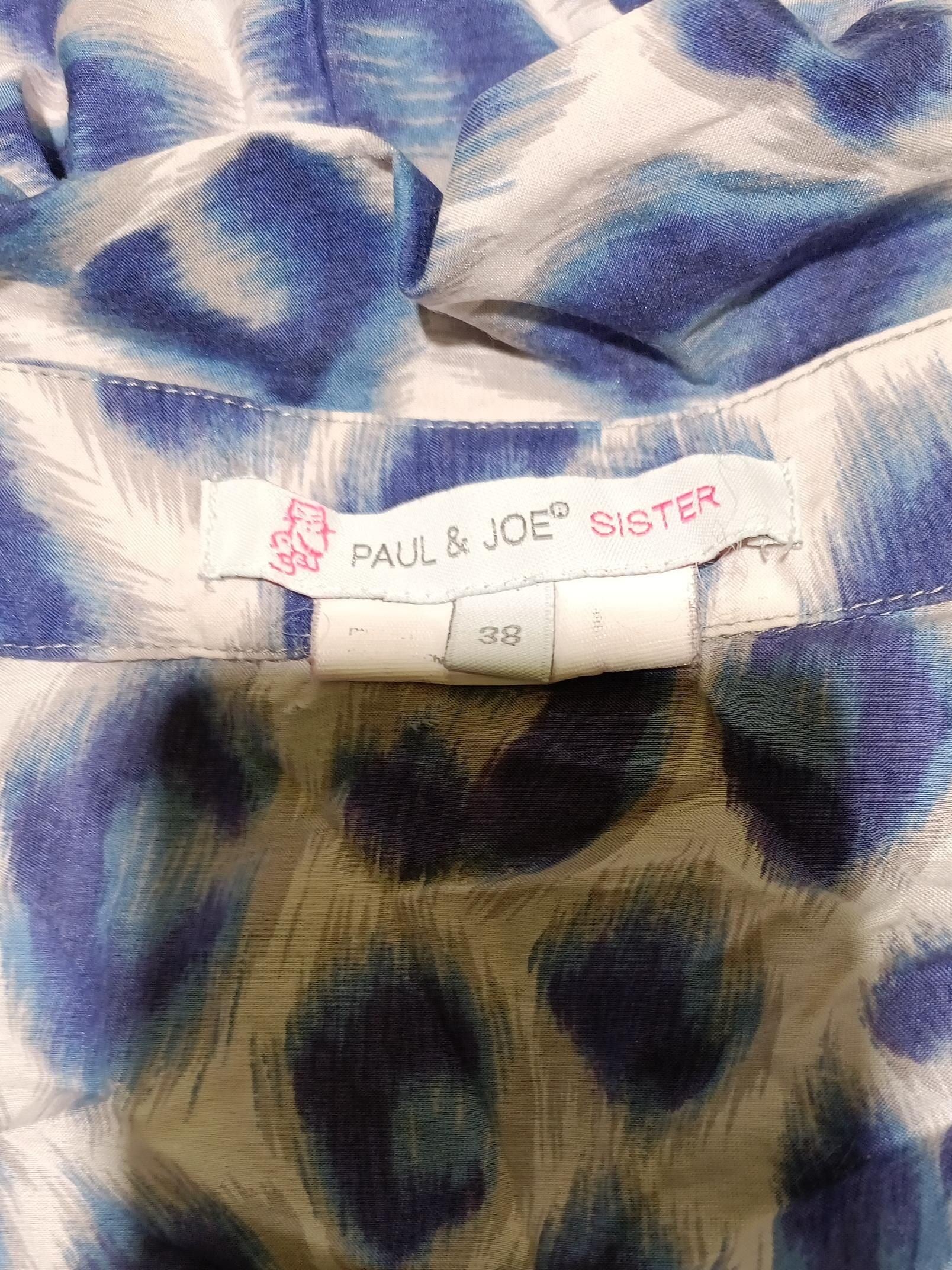 paul & joe sister Shirt Mini Dress in Blue - Image 5