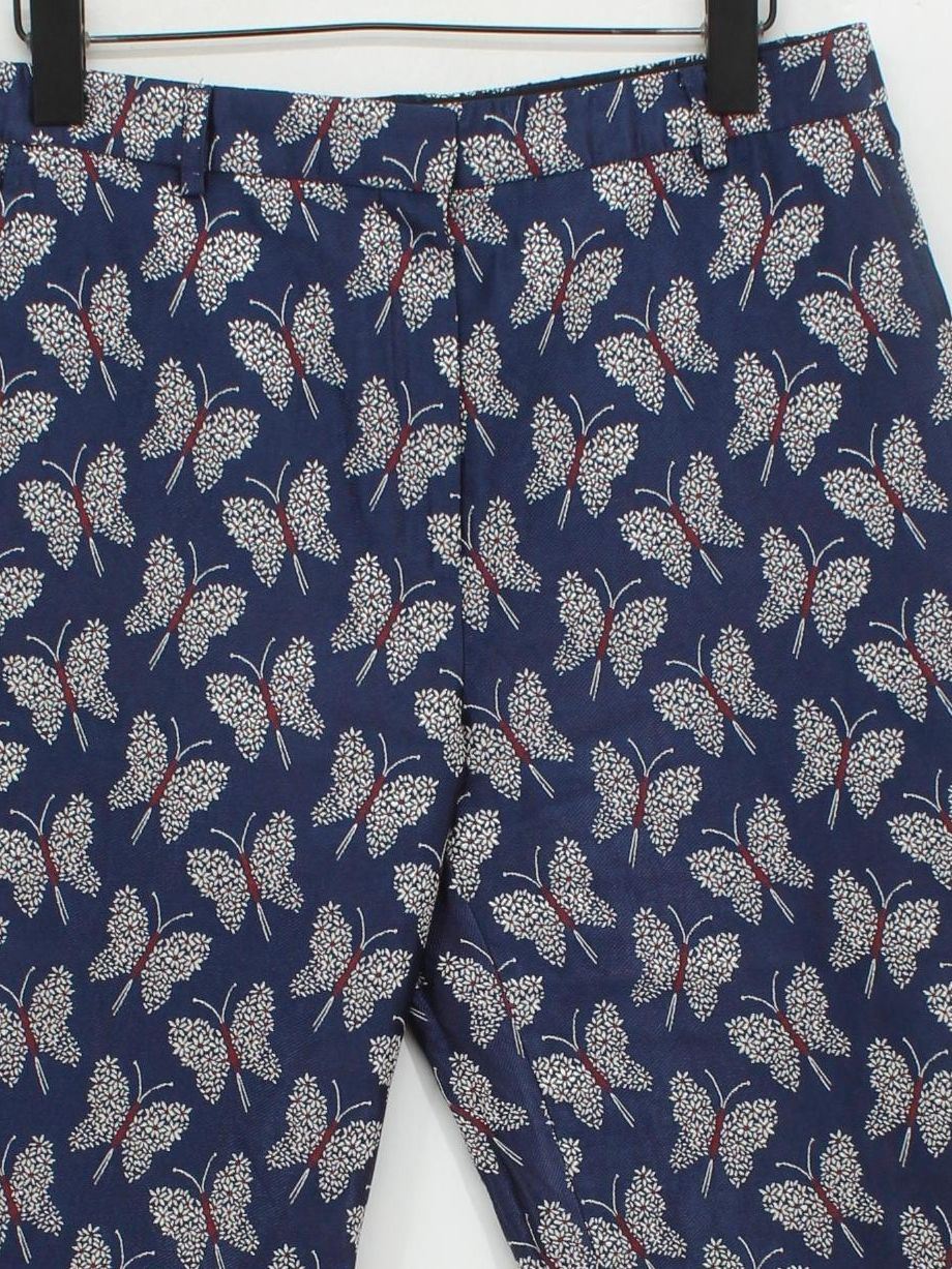 Paul & Joe Sister Women's Trousers UK 8 Blue Polyester - Image 3