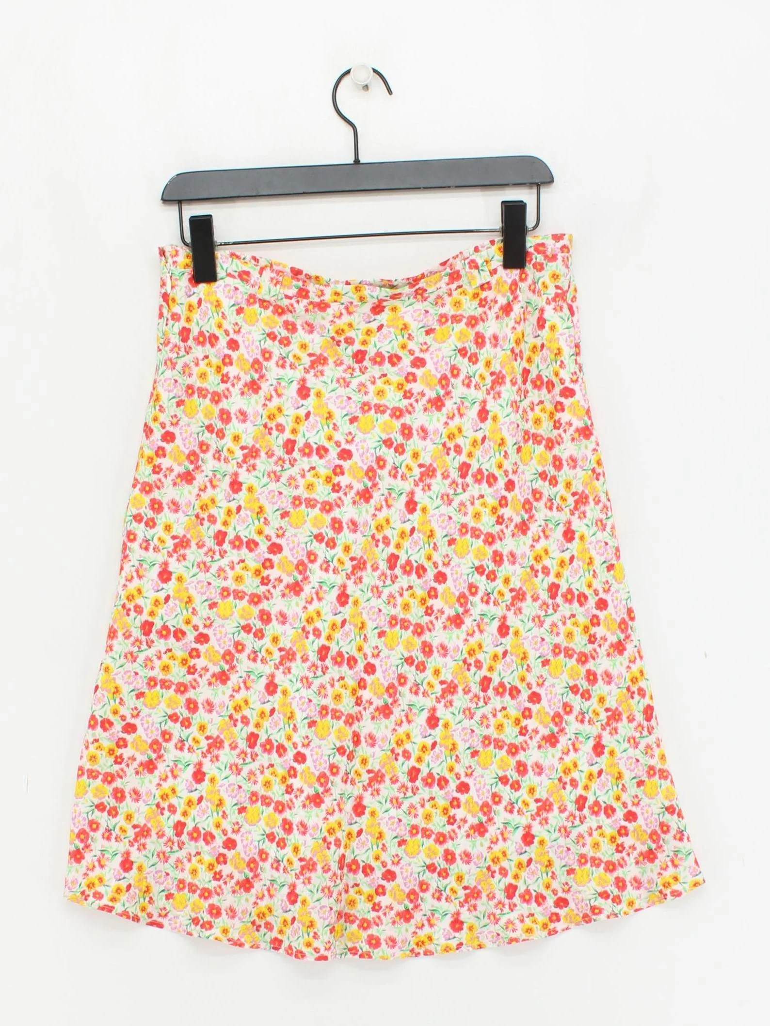 Paul & Joe Women's Mini Skirt UK 12 Multi Floral Silk with Acetate Short Mini - Image 2