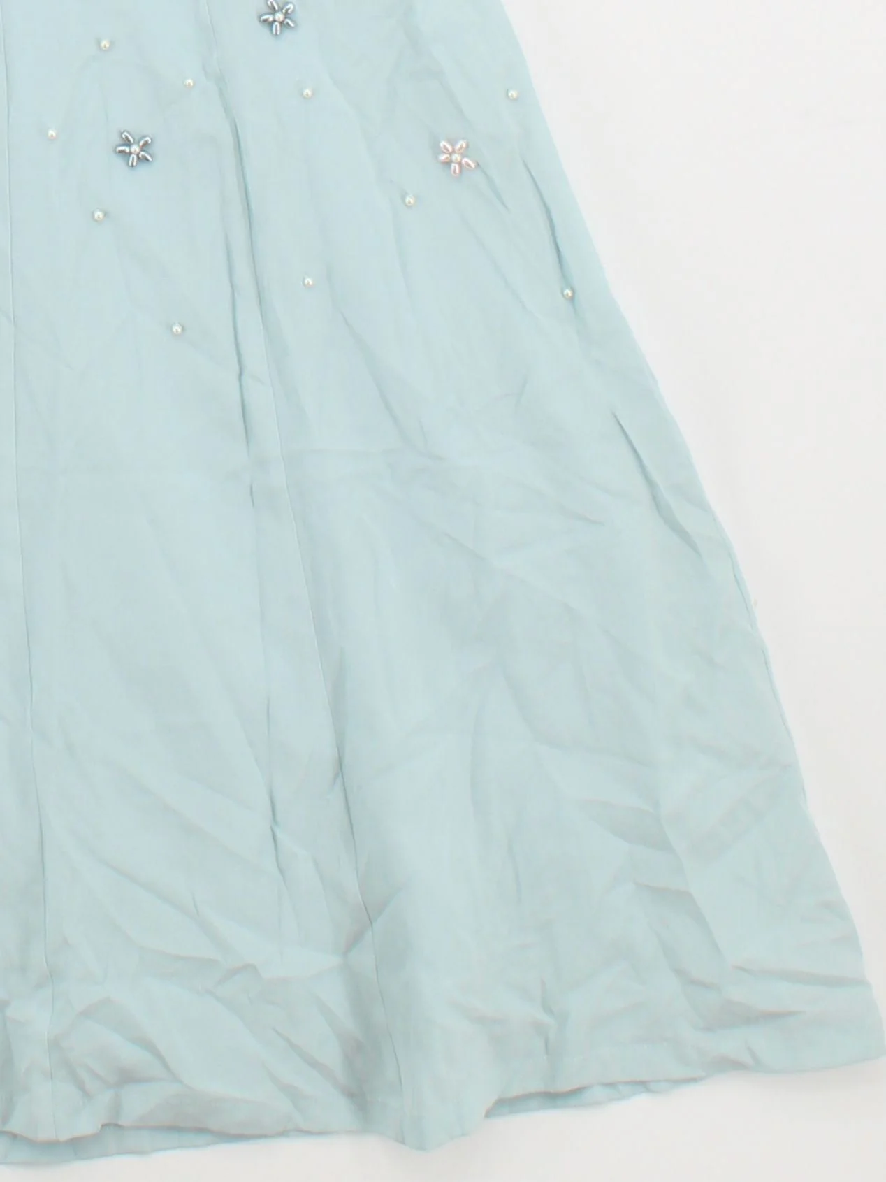 Paul Smith A-Line Midi Dress M in Blue RRP £420 - Image 4