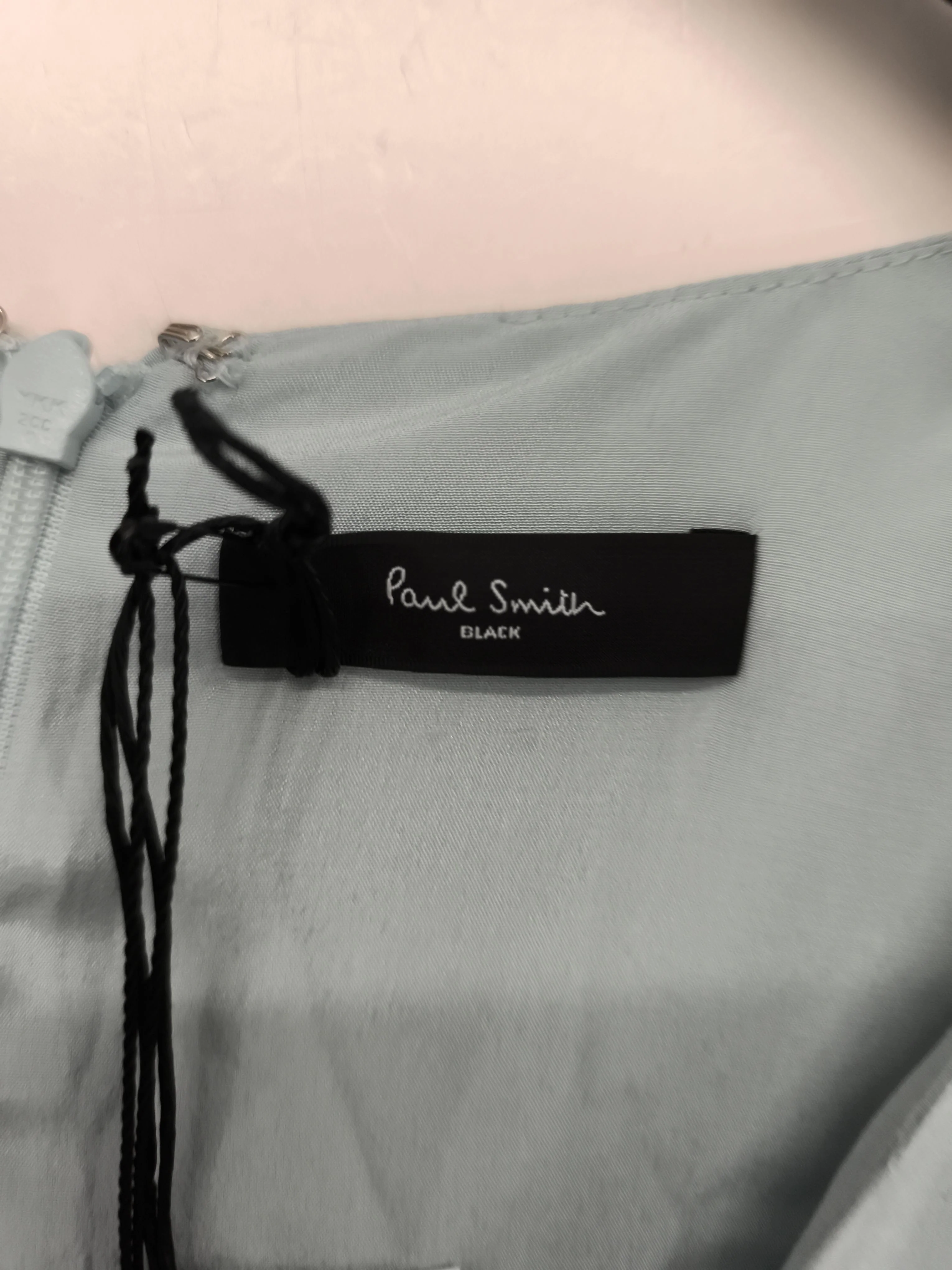 Paul Smith A-Line Midi Dress M in Blue RRP £420 - Image 5