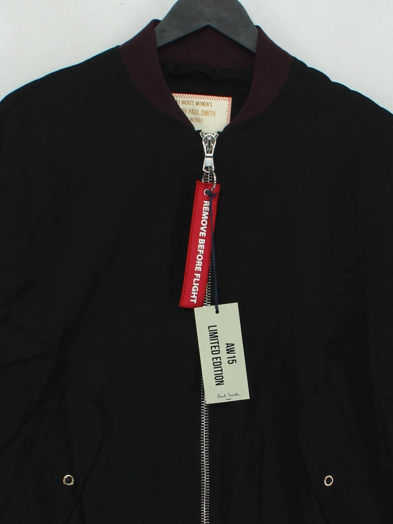 Paul Smith Bomber Jacket jacket black RRP £630 - Image 3