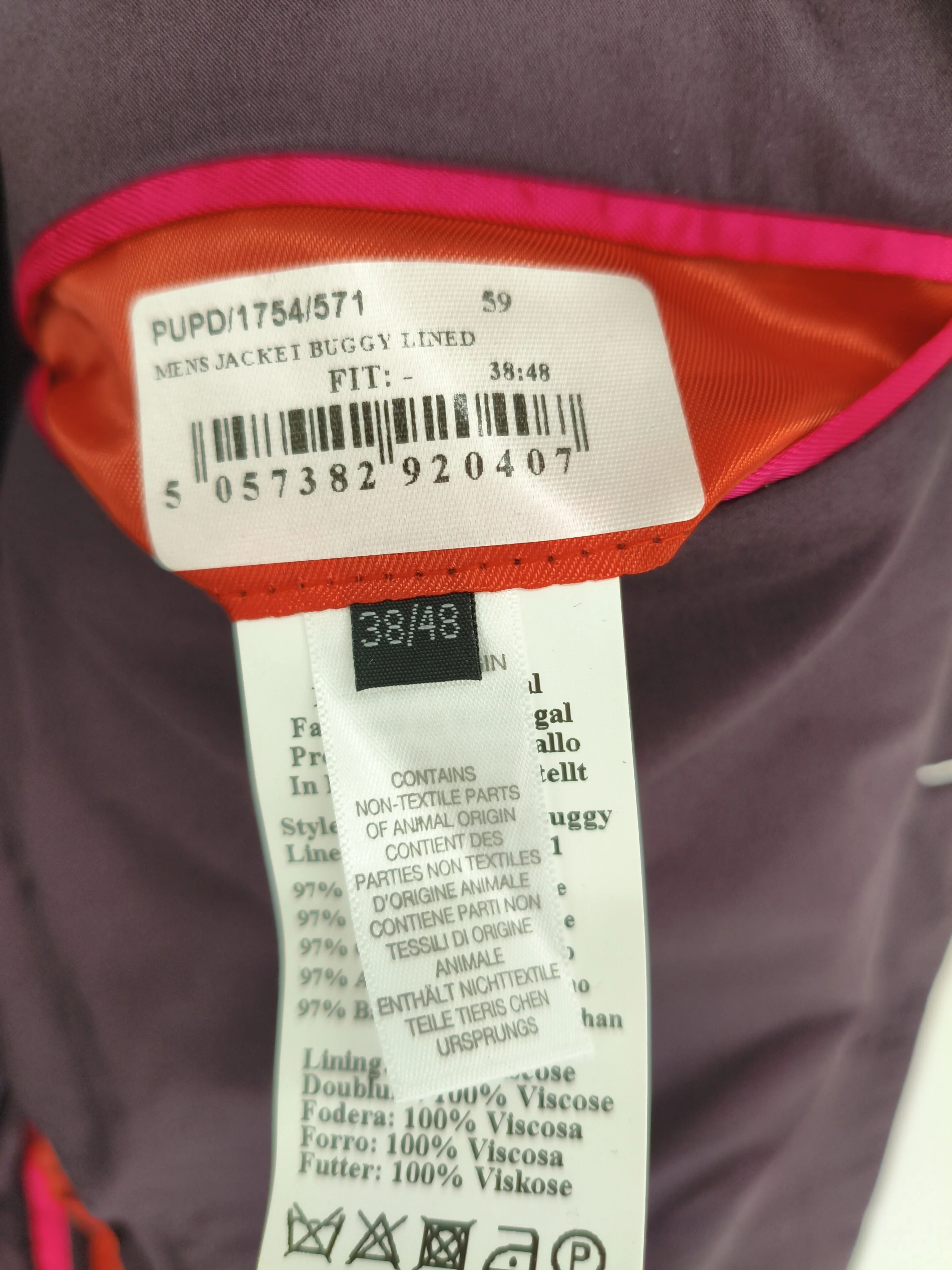 Paul Smith Bomber Jacket jacket brown RRP £127 - Image 6
