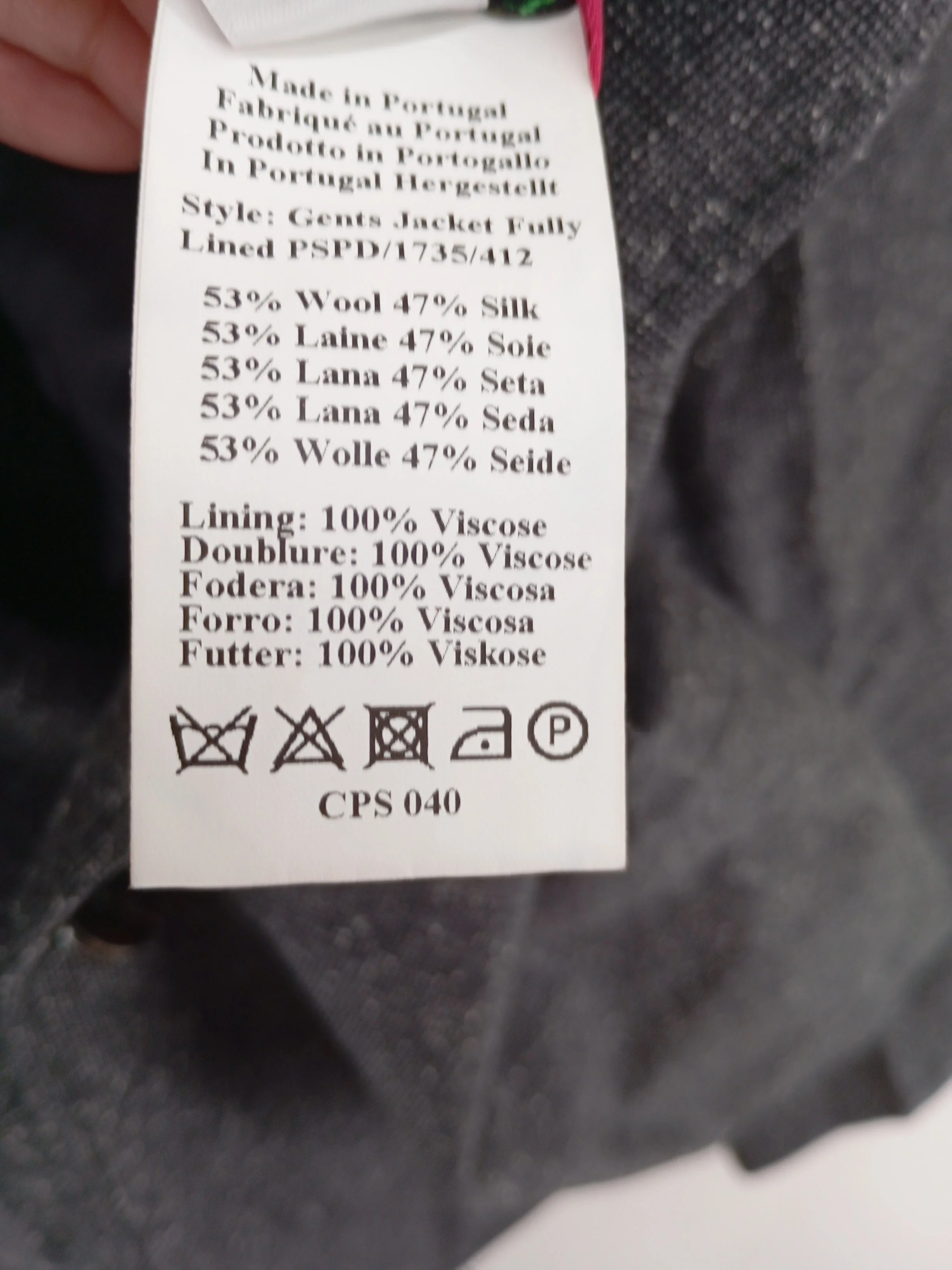 Paul Smith Bomber Jacket jacket grey RRP £439 - Image 6