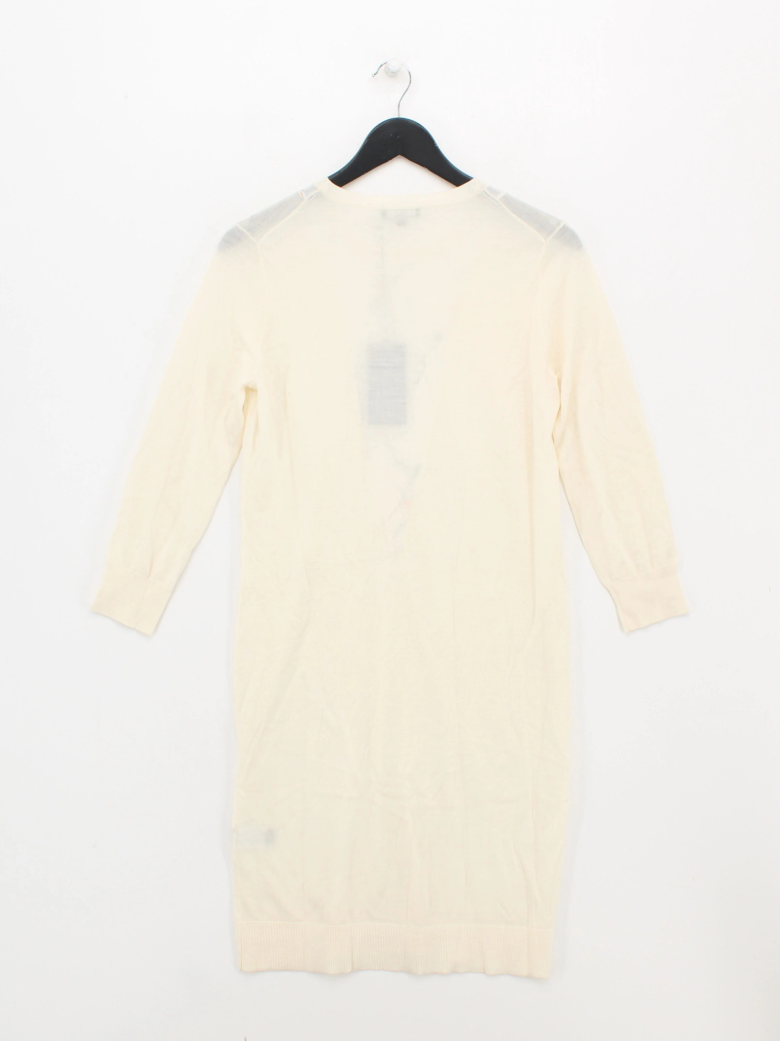 Paul Smith Jumper Midi Dress M in Cream RRP £420 - Image 2