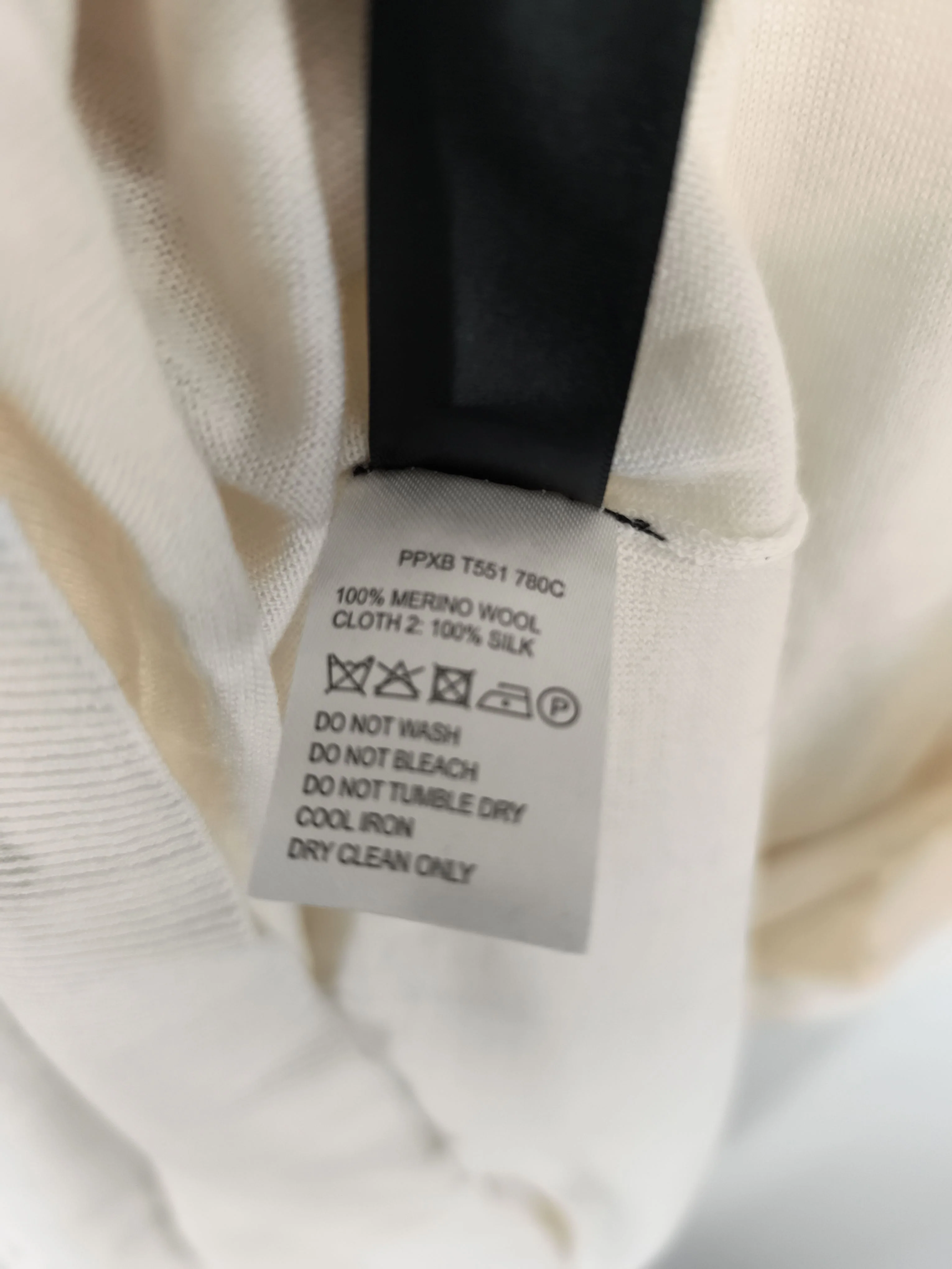 Paul Smith Jumper Midi Dress M in Cream RRP £420 - Image 7