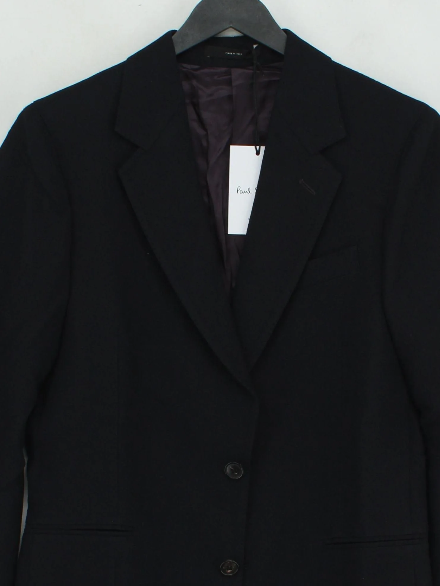 Paul Smith Men's Blazer Chest: 36 in Black 100% Other Overcoat New with tags - Image 3