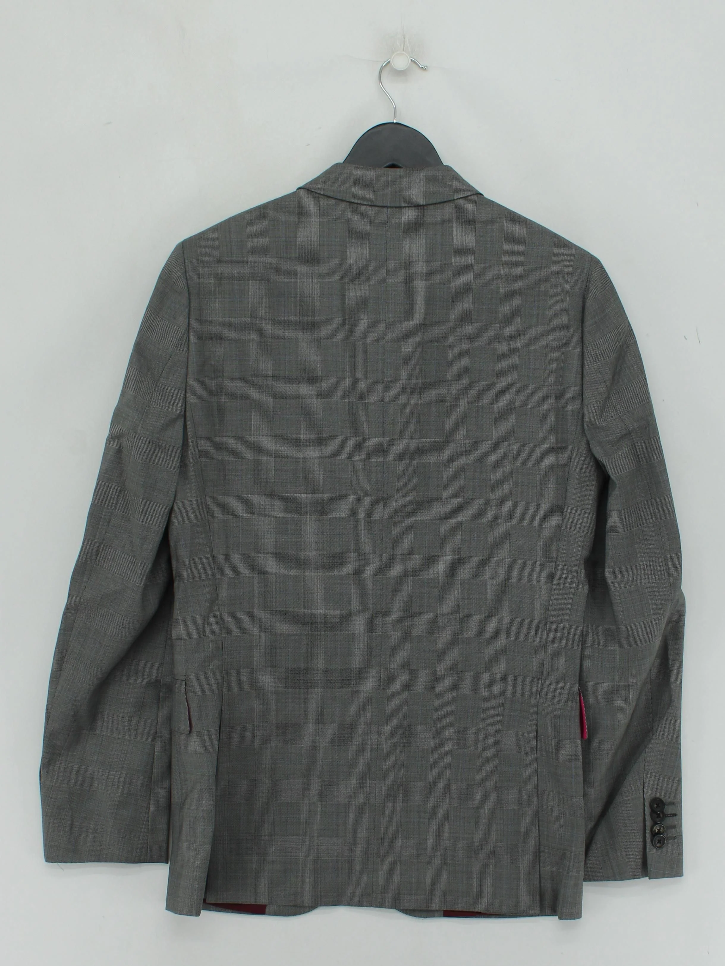 Paul Smith Men's Blazer Chest: 36 in Grey 100% Wool Overcoat New with tags - Image 2