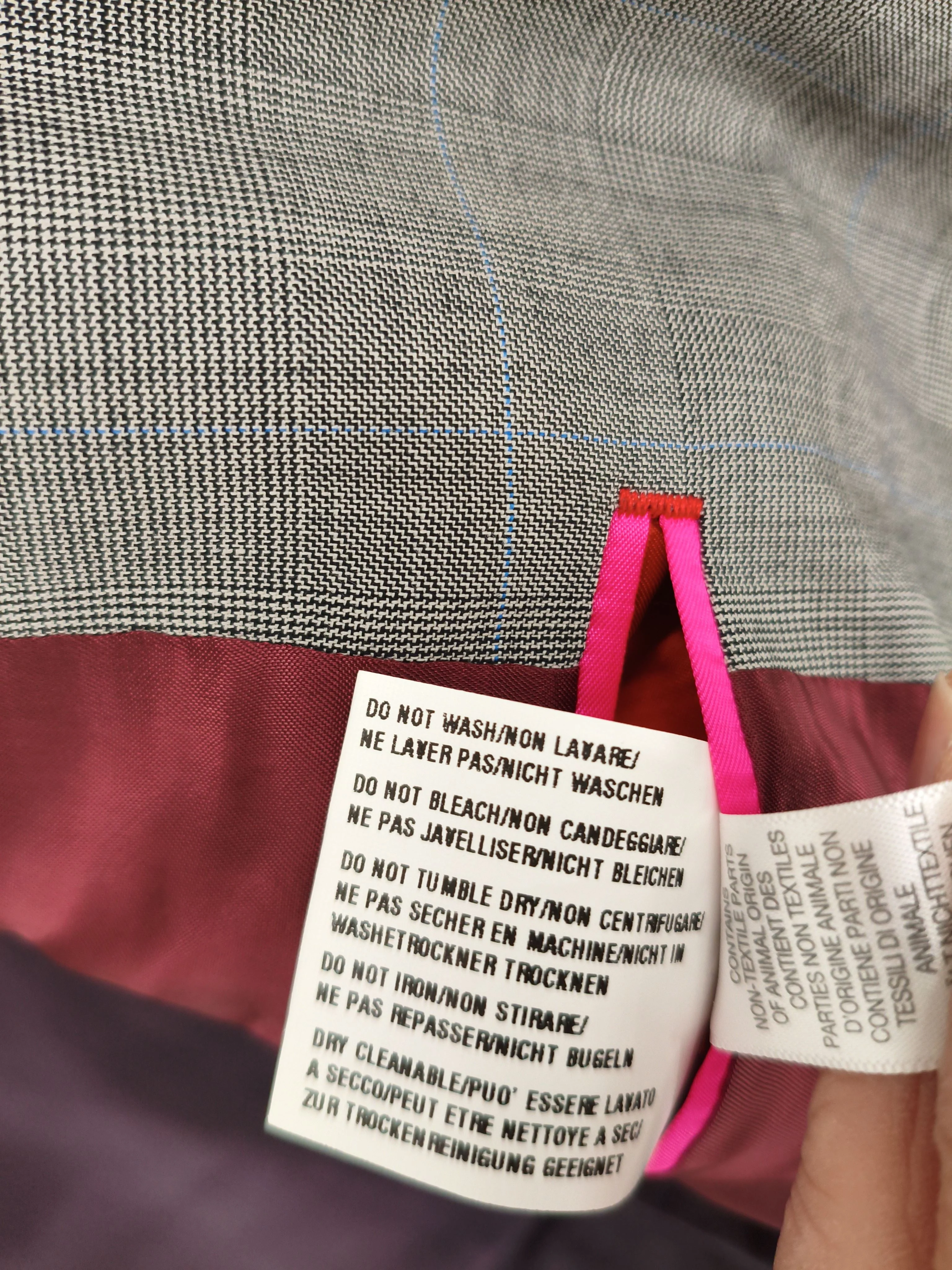 Paul Smith Men's Blazer Chest: 36 in Grey 100% Wool Overcoat New with tags - Image 6