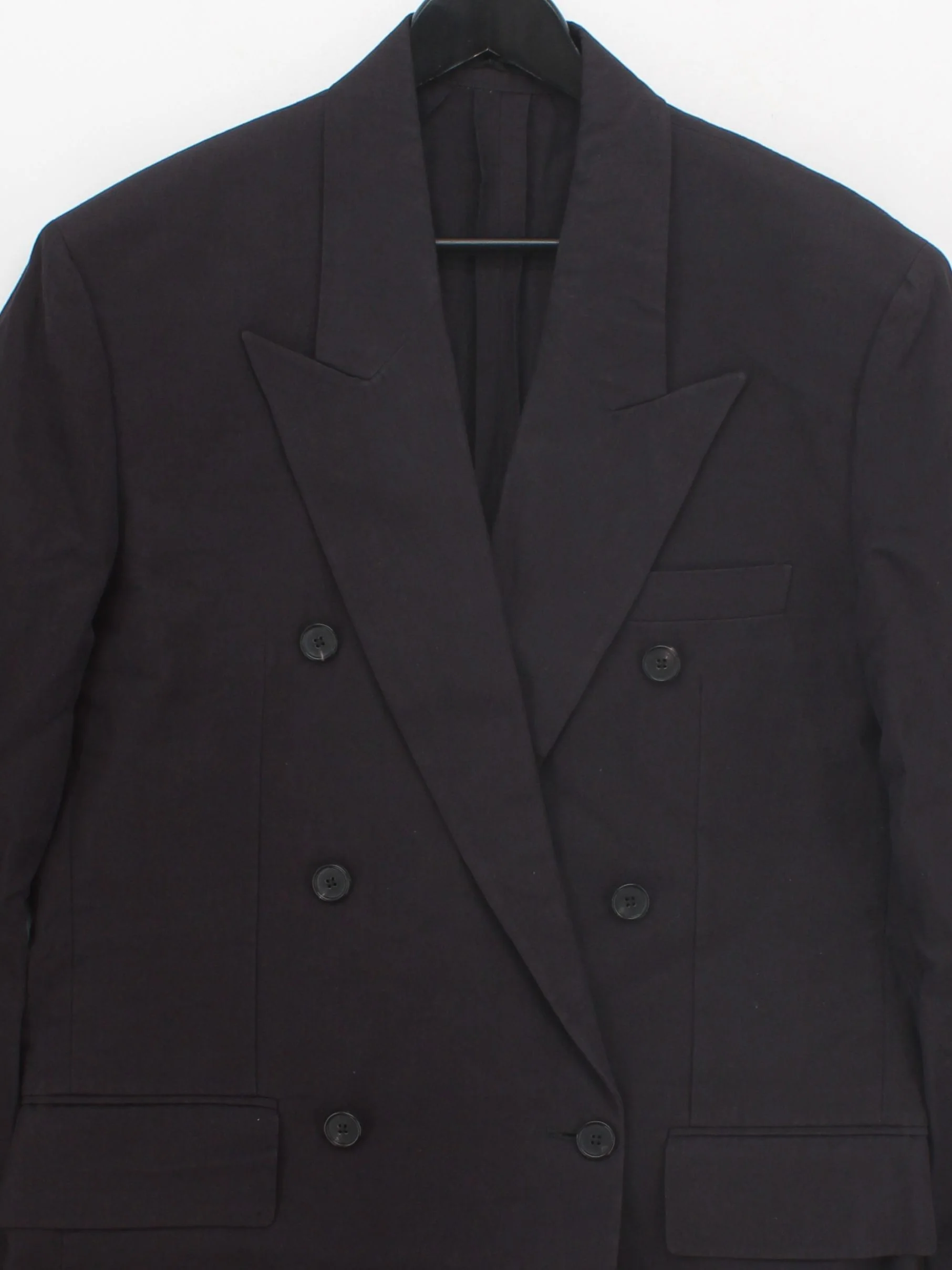 Paul Smith Men's Blazer Chest: 38 in Black 100% Linen Overcoat New with tags - Image 3