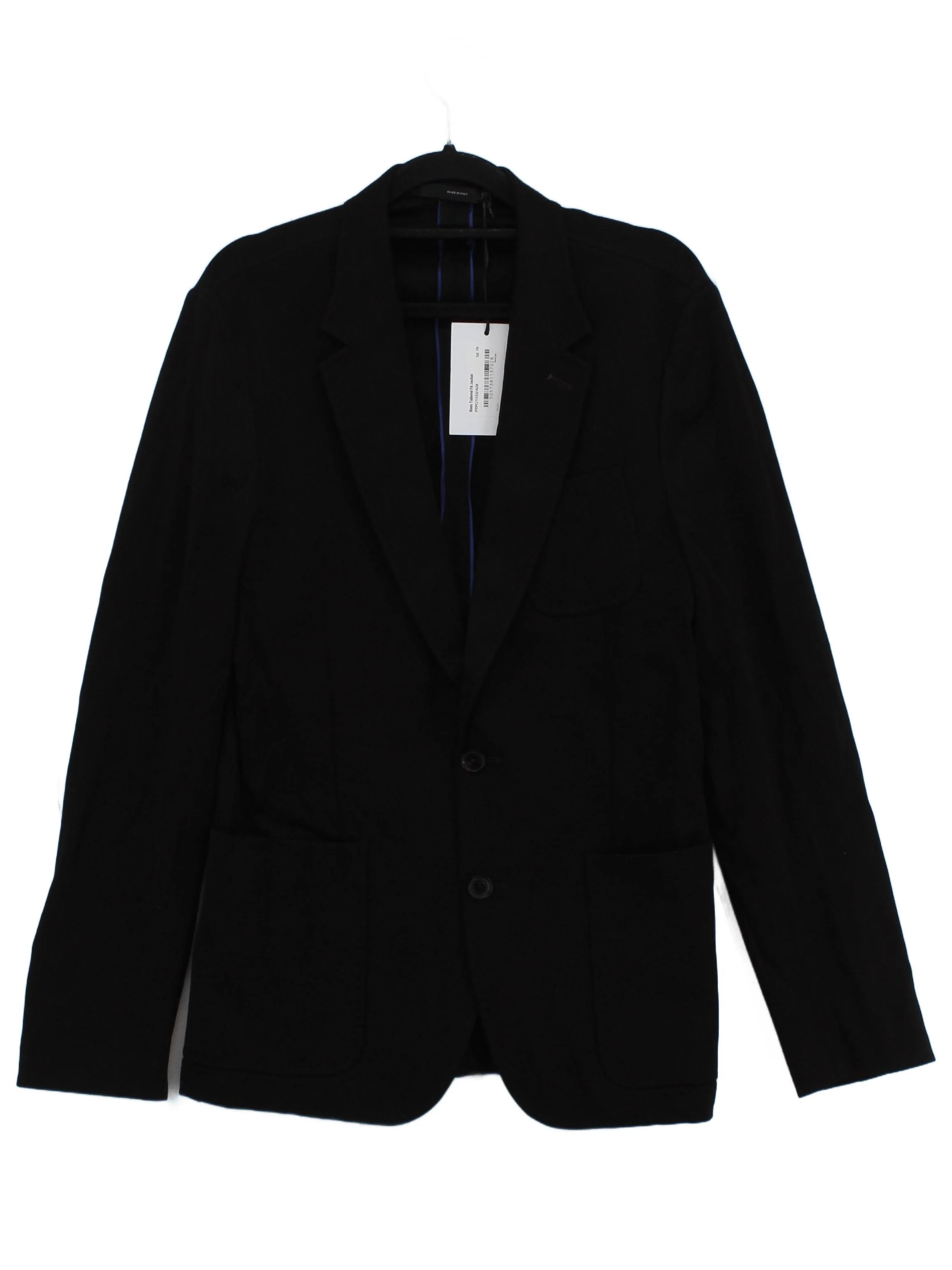 Paul Smith Men's Blazer Chest: 38 in Black Cotton New with tags