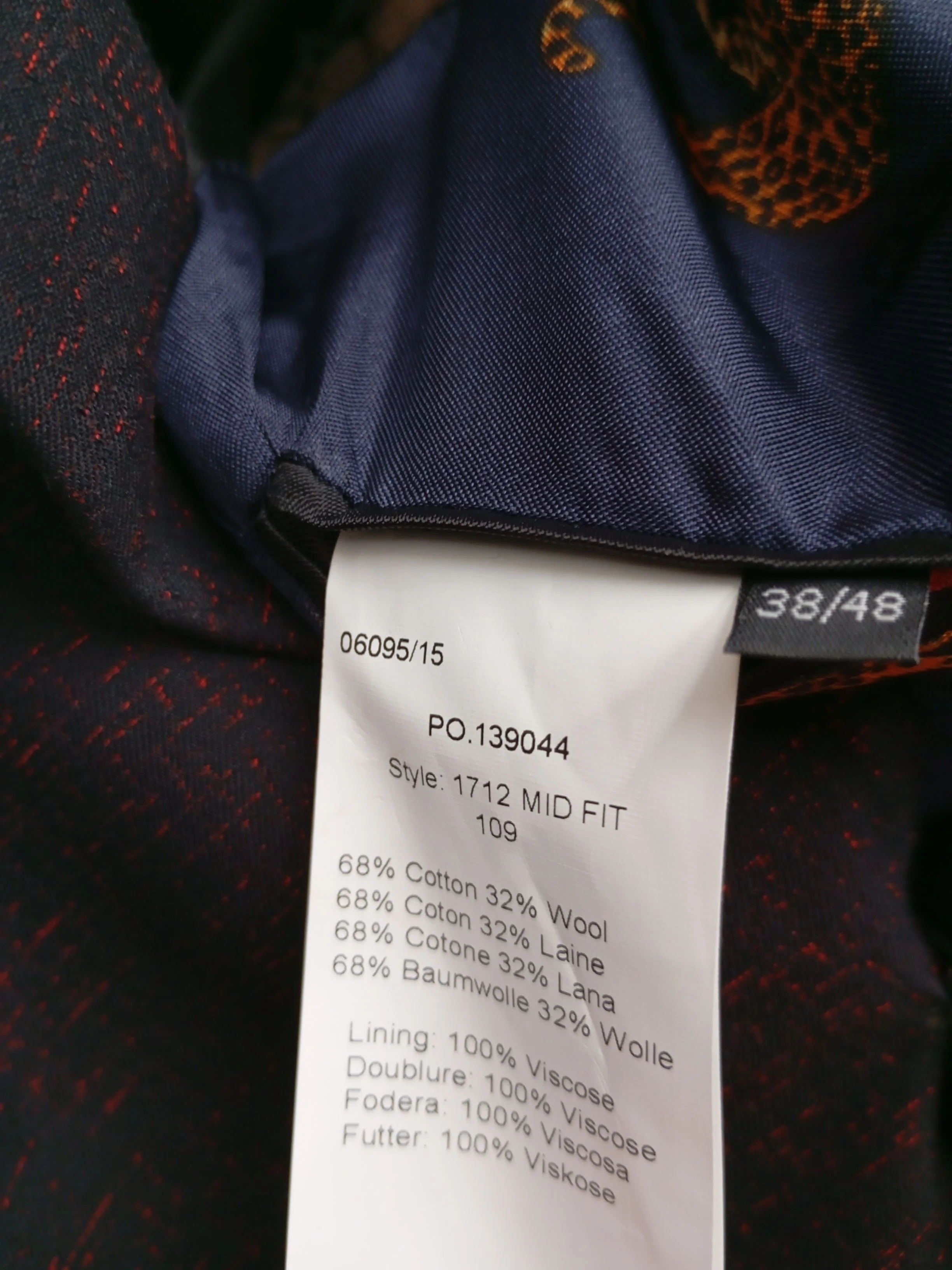 Paul Smith Men's Blazer Chest: 38 in Black Cotton New with tags - Image 6