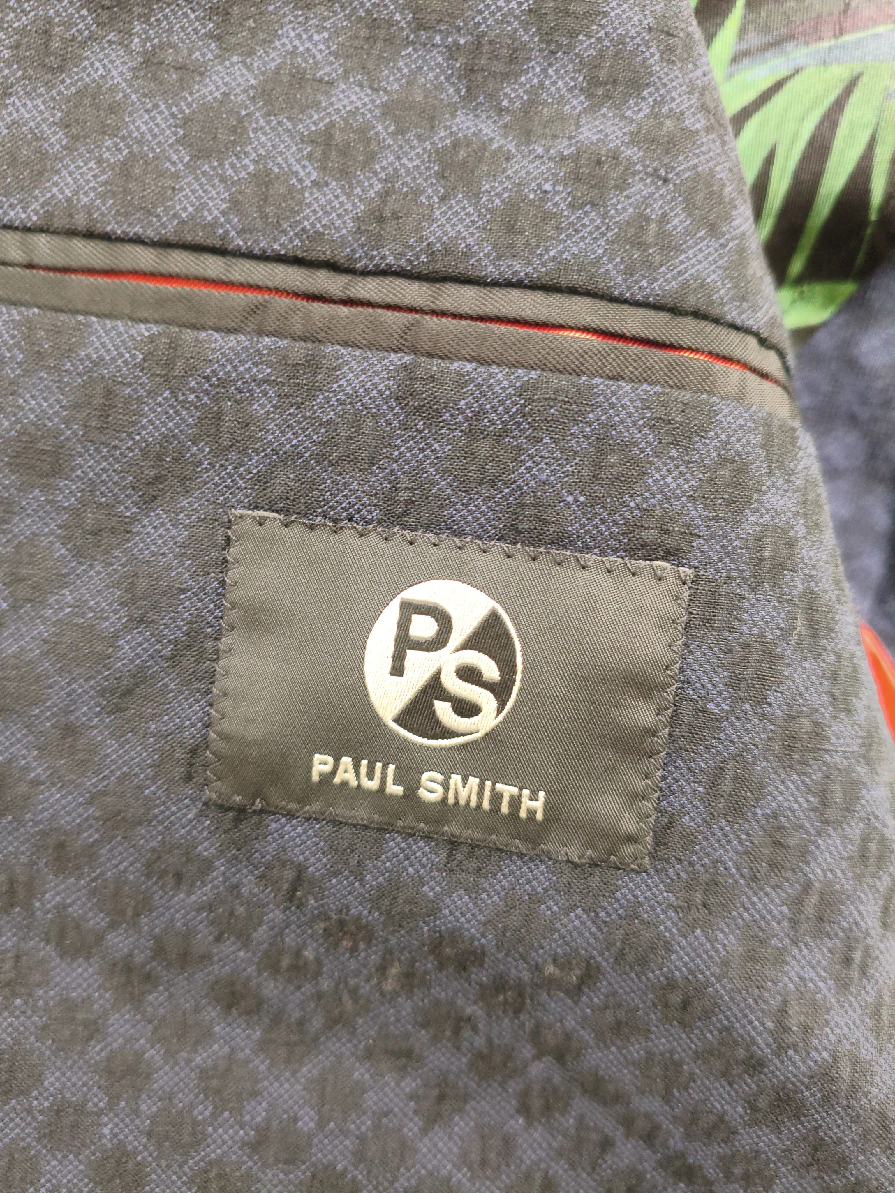 Paul Smith Men's Blazer Chest: 38 in Black Linen New with tags - Image 5