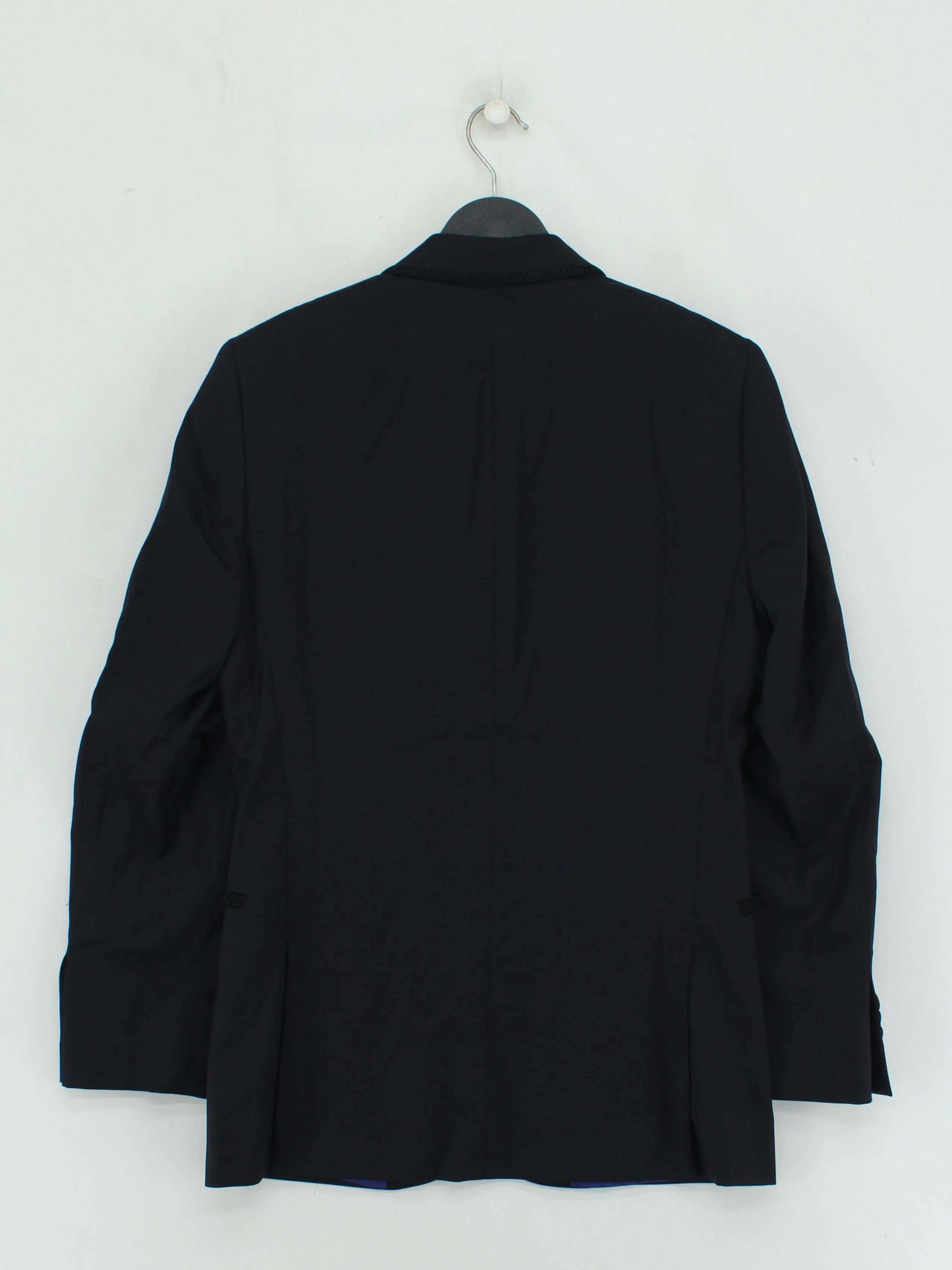 Paul Smith Men's Blazer Chest: 38 in Black Other with Viscose Overcoat - Image 2