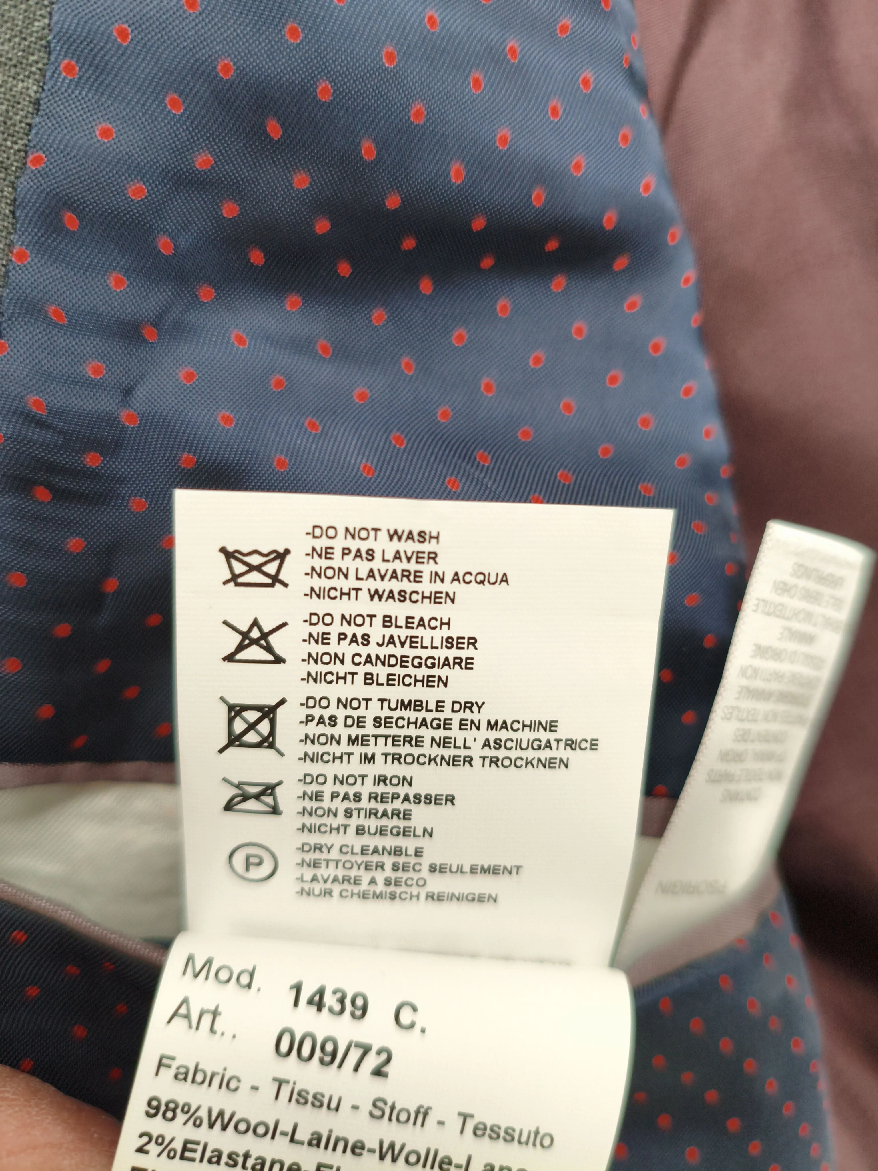 Paul Smith Men's Blazer Chest: 38 in Black Wool New with tags - Image 6