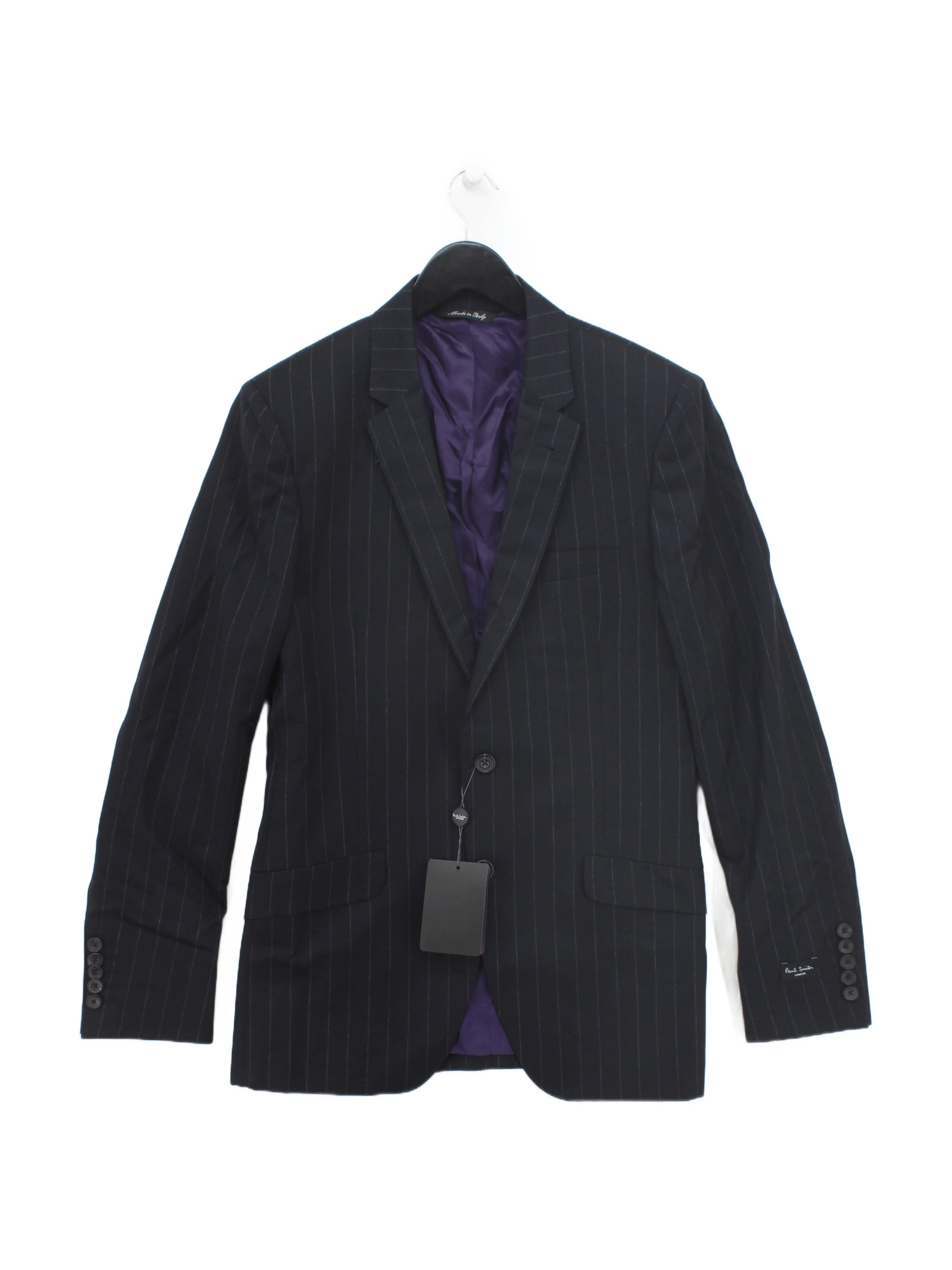 Paul Smith Men's Blazer Chest: 38 in Black Wool New with tags