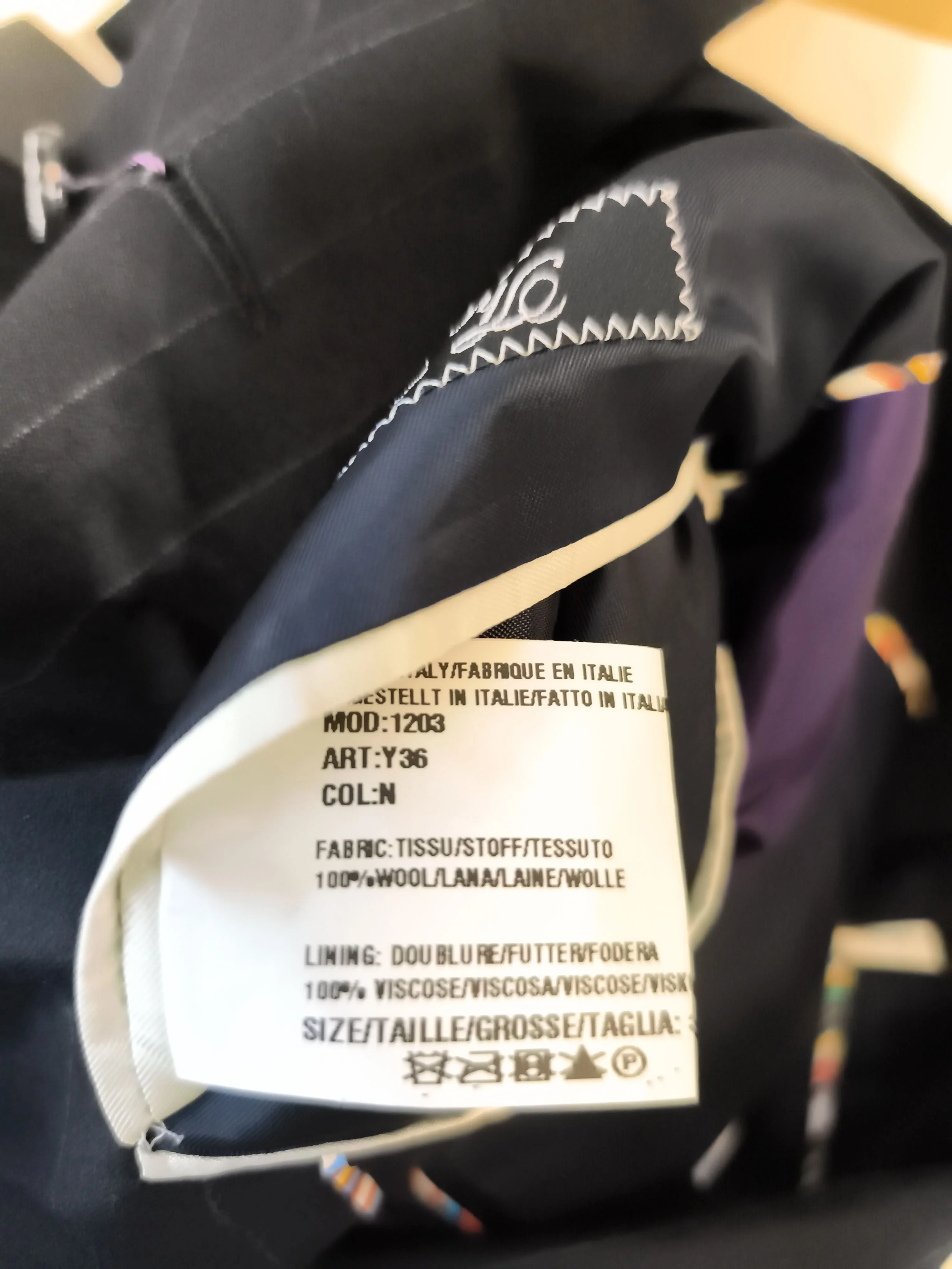 Paul Smith Men's Blazer Chest: 38 in Black Wool New with tags - Image 6