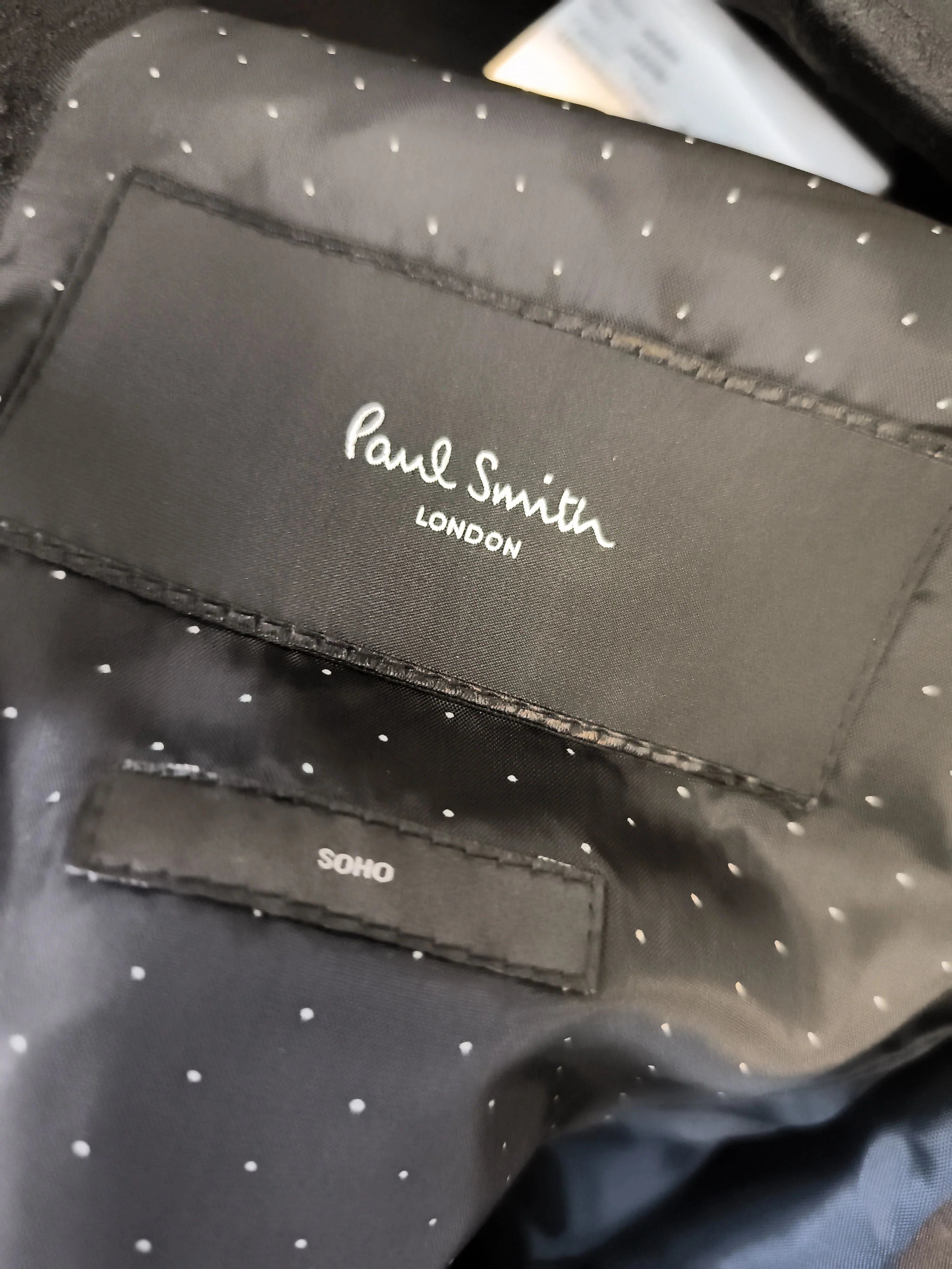 Paul Smith Men's Blazer Chest: 38 in Black Wool New with tags - Image 5