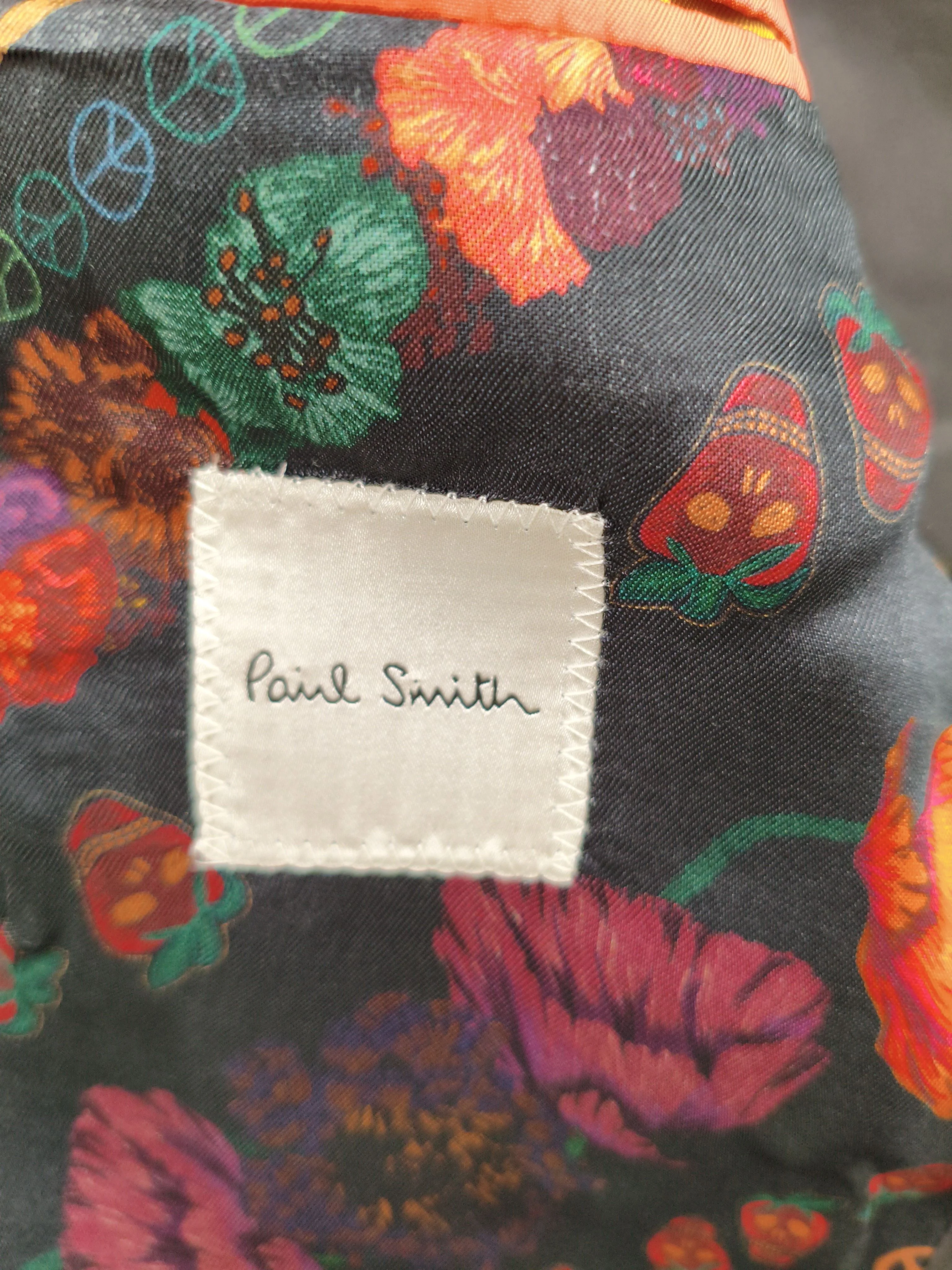 Paul Smith Men's Blazer Chest: 38 in Blue 100% Wool Overcoat New with tags - Image 5
