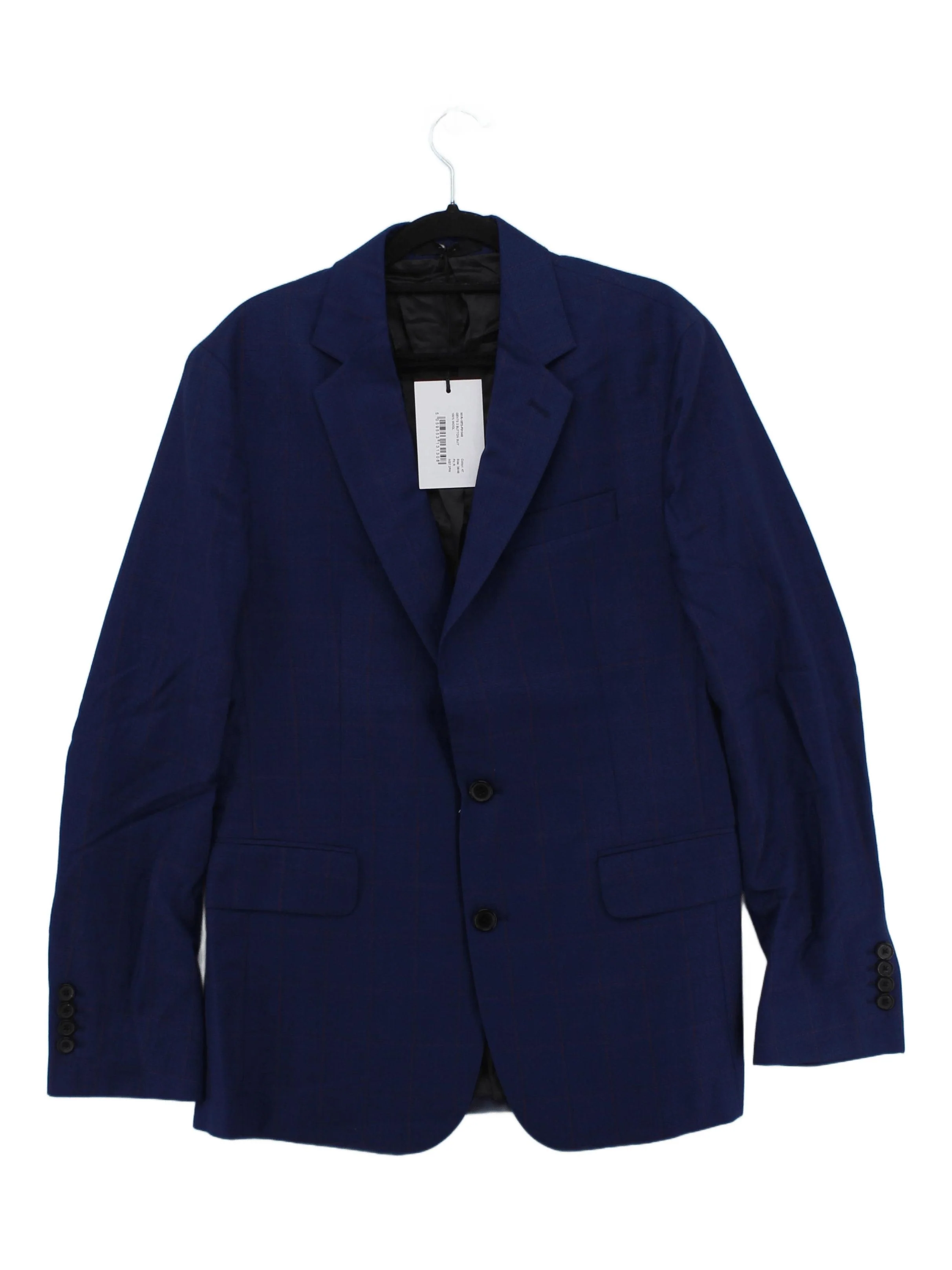 Paul Smith Men's Blazer Chest: 38 in Blue 100% Wool Overcoat New with tags