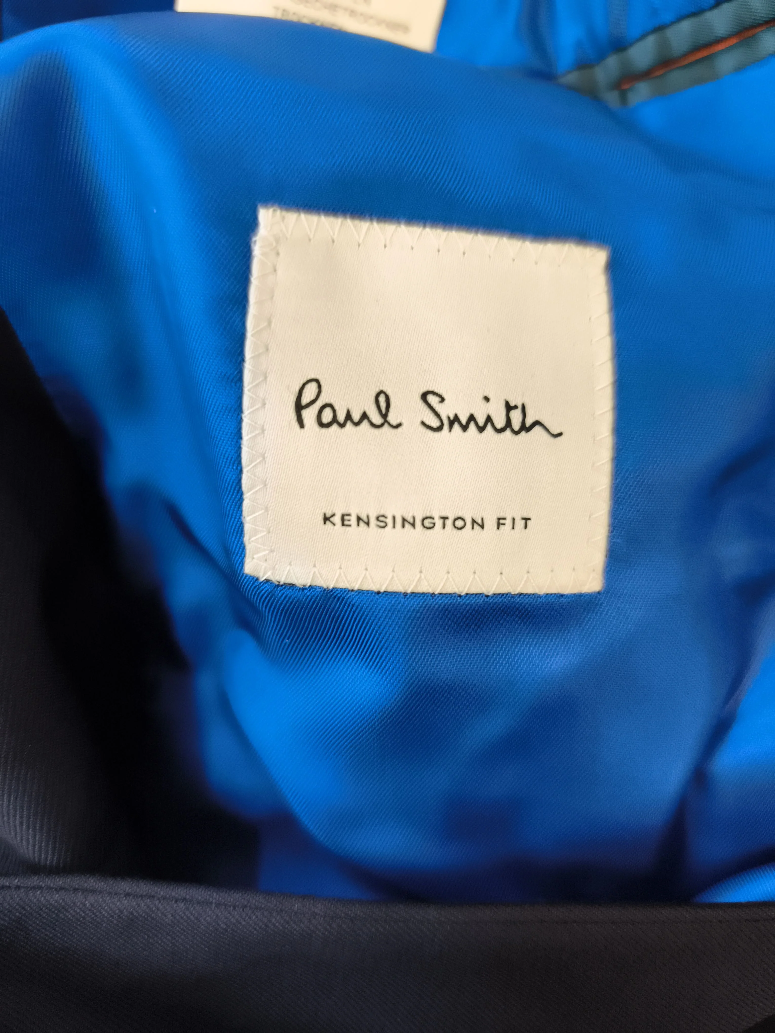 Paul Smith Men's Blazer Chest: 38 in Blue 100% Wool Overcoat New with tags - Image 5