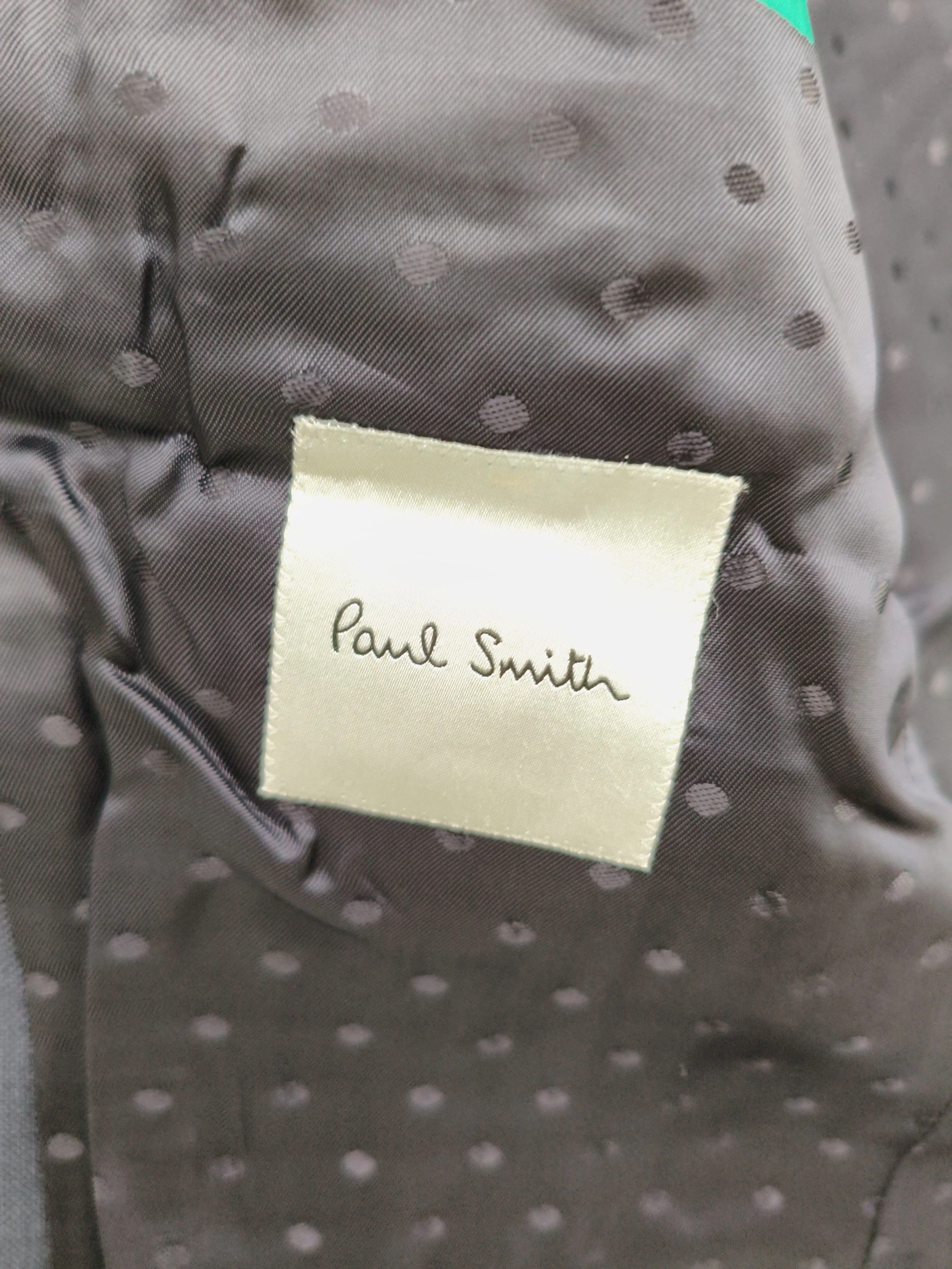 Paul Smith Men's Blazer Chest: 38 in Blue 100% Wool Overcoat New with tags - Image 5
