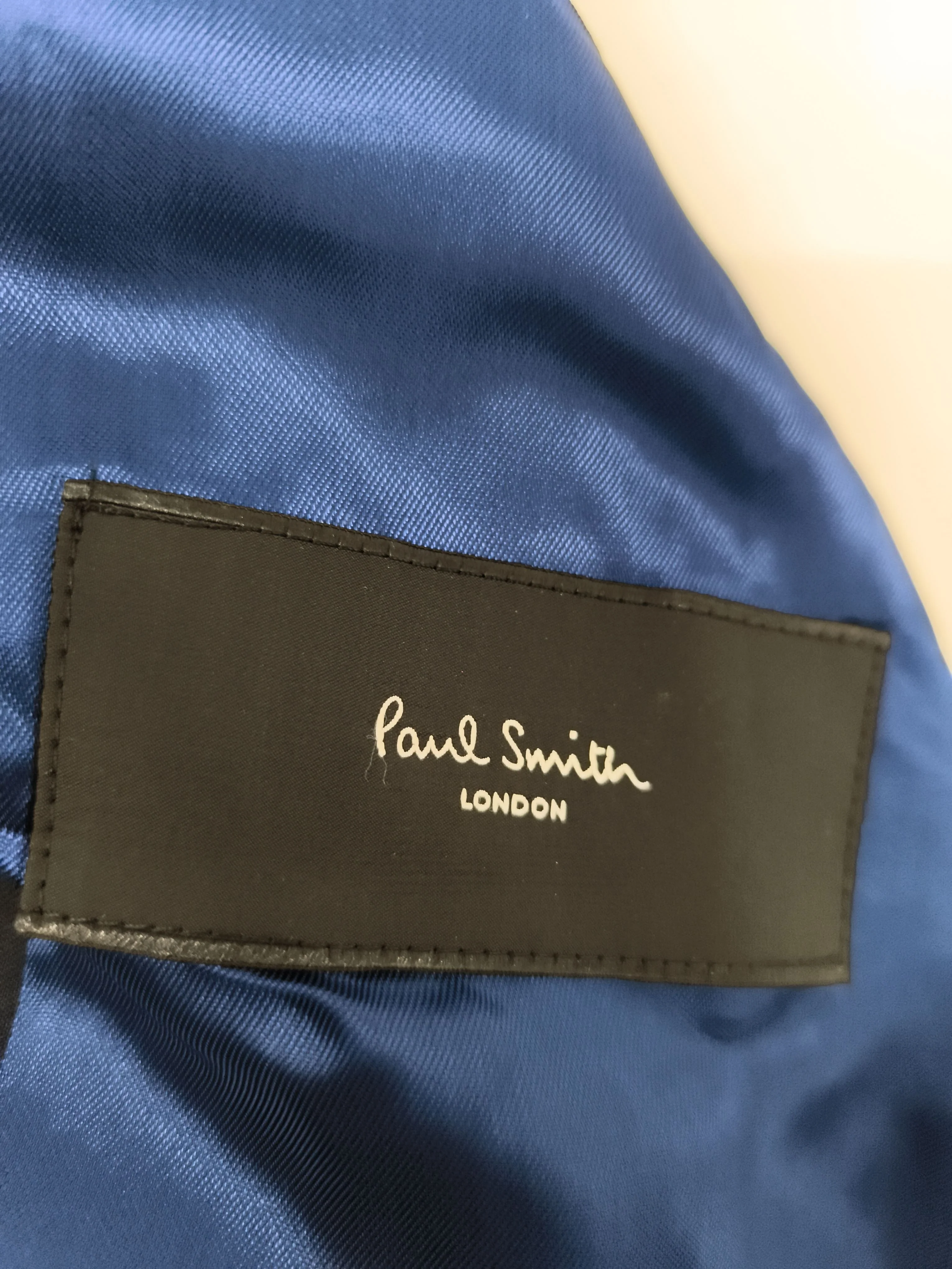 Paul Smith Men's Blazer Chest: 38 in Blue Wool New with tags - Image 5