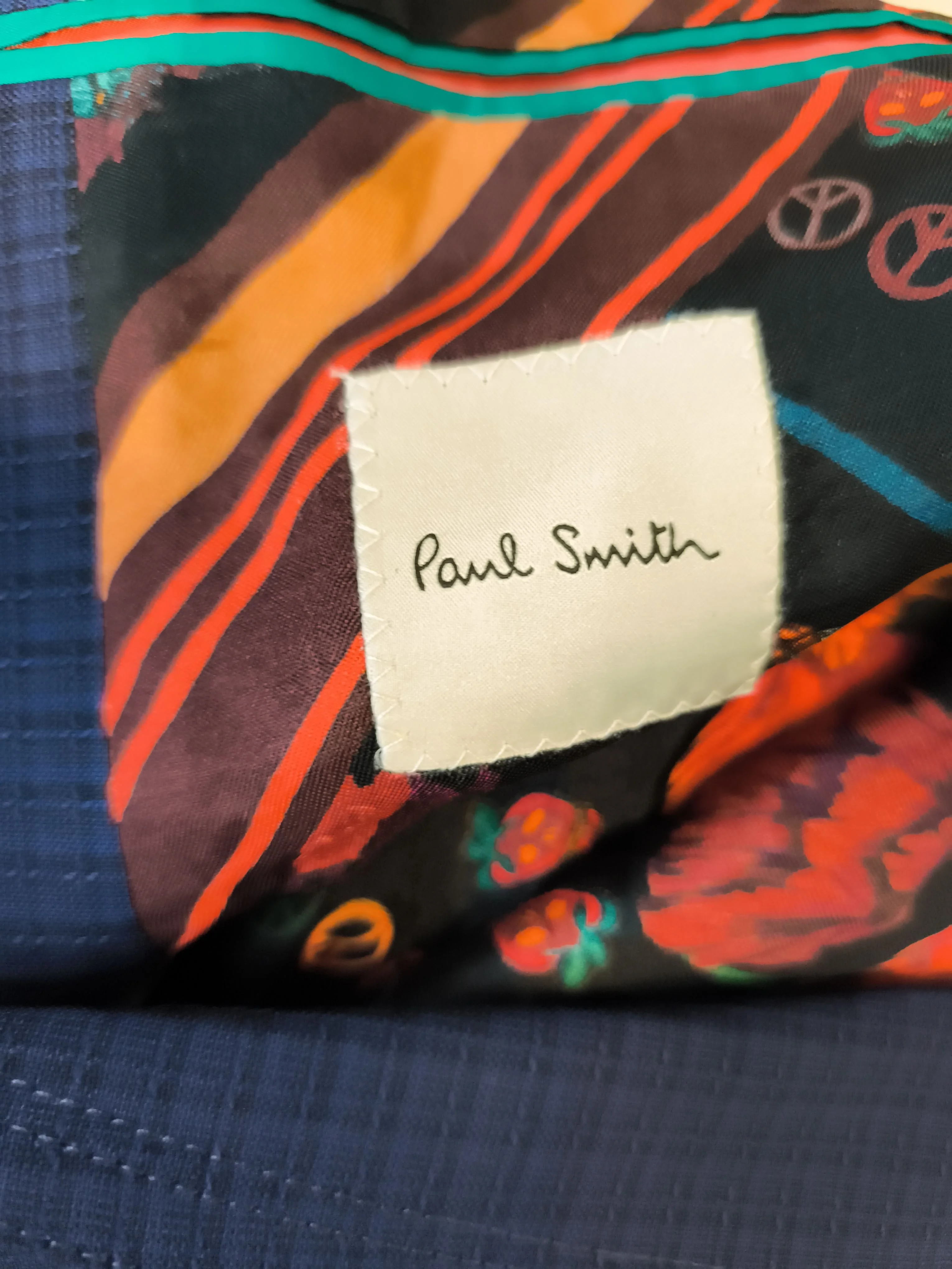 Paul Smith Men's Blazer Chest: 38 in Blue Wool New with tags - Image 5