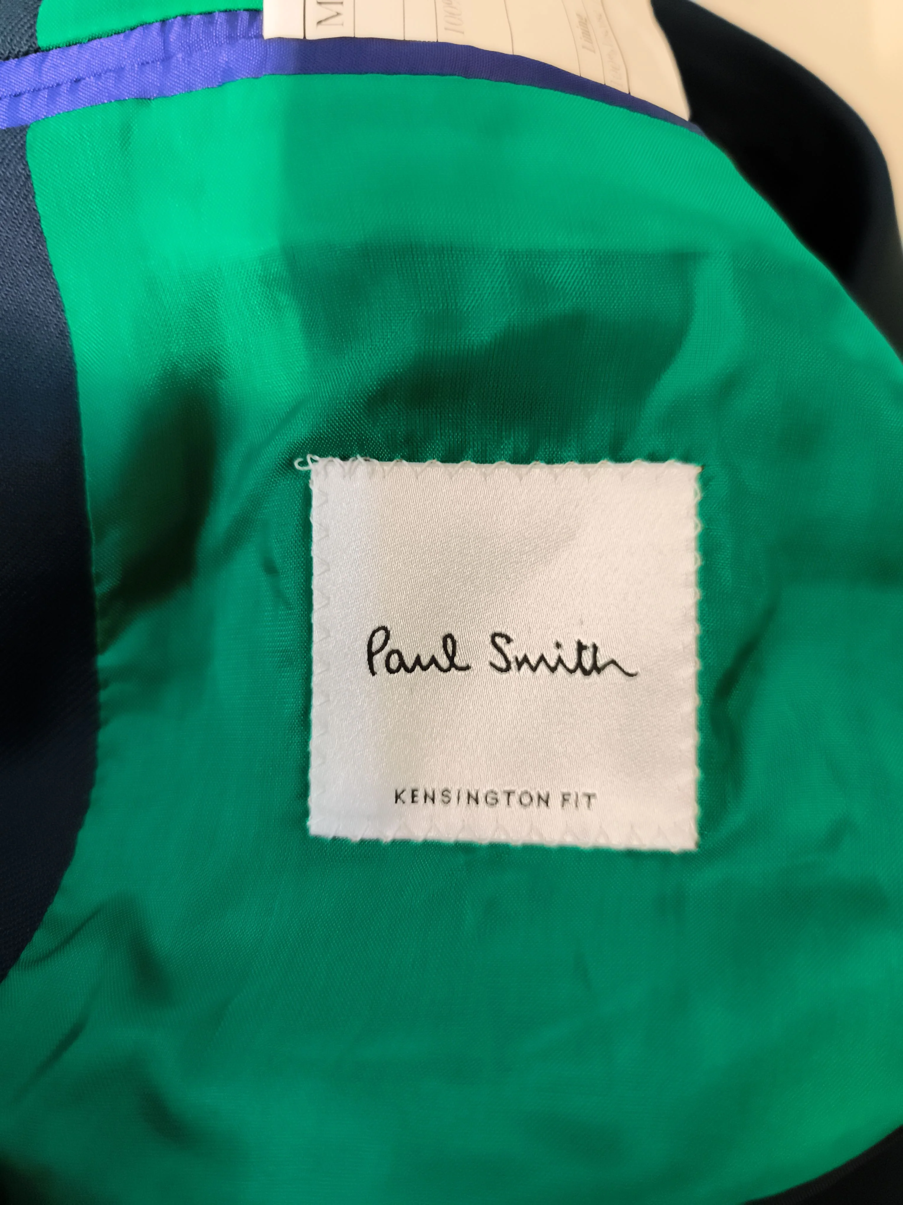 Paul Smith Men's Blazer Chest: 38 in Blue Wool New with tags - Image 6