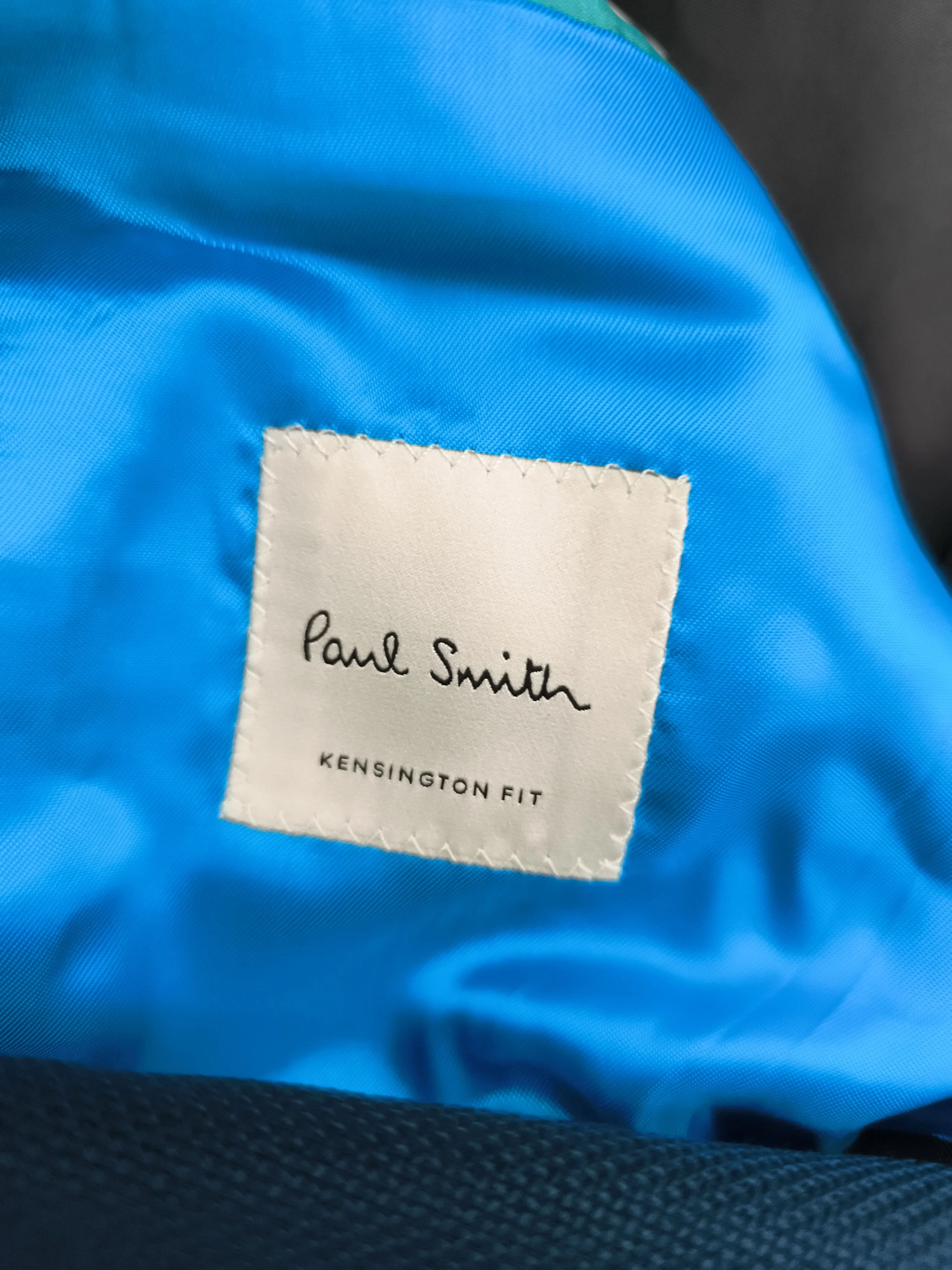 Paul Smith Men's Blazer Chest: 38 in Blue Wool with Other Overcoat New with tags - Image 5