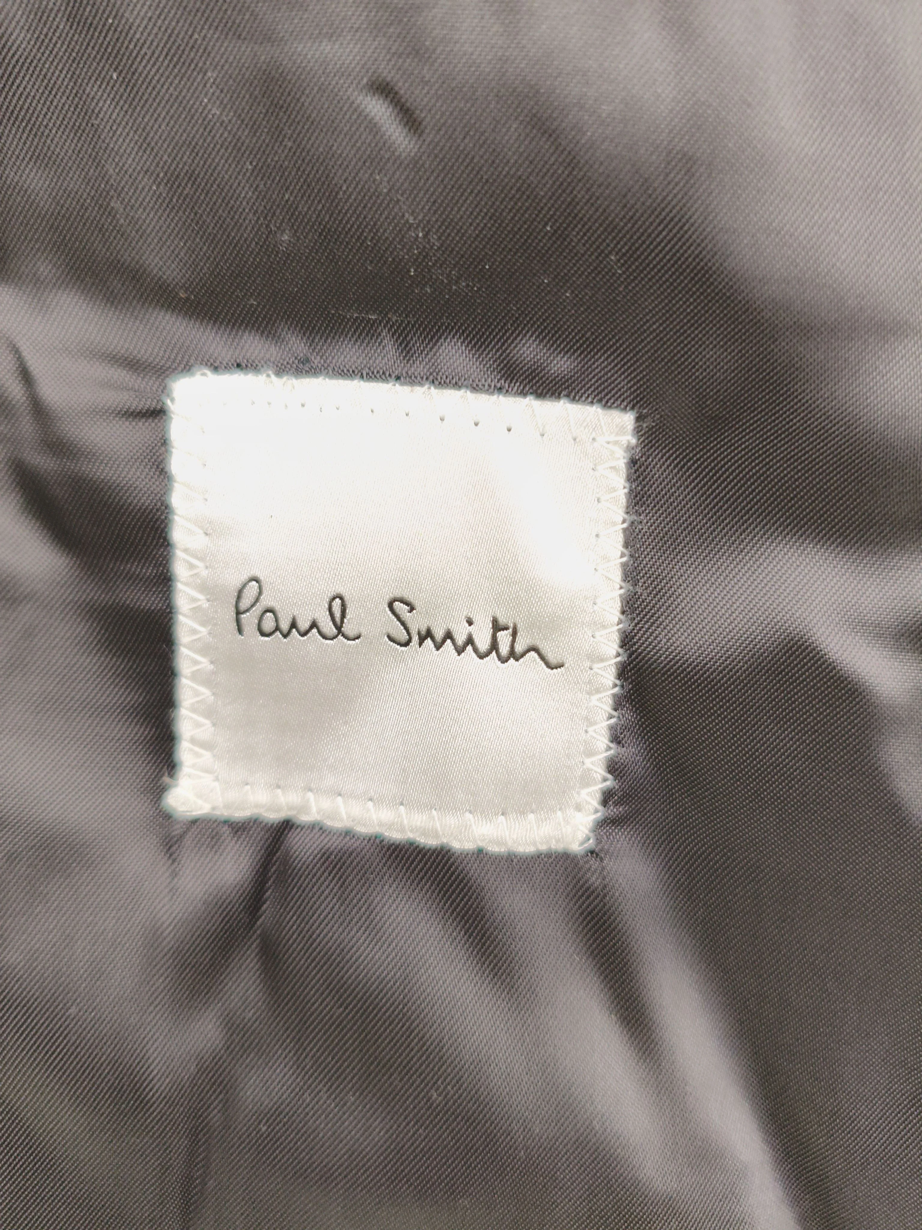 Paul Smith Men's Blazer Chest: 38 in Blue Wool with Other Overcoat New with tags - Image 5