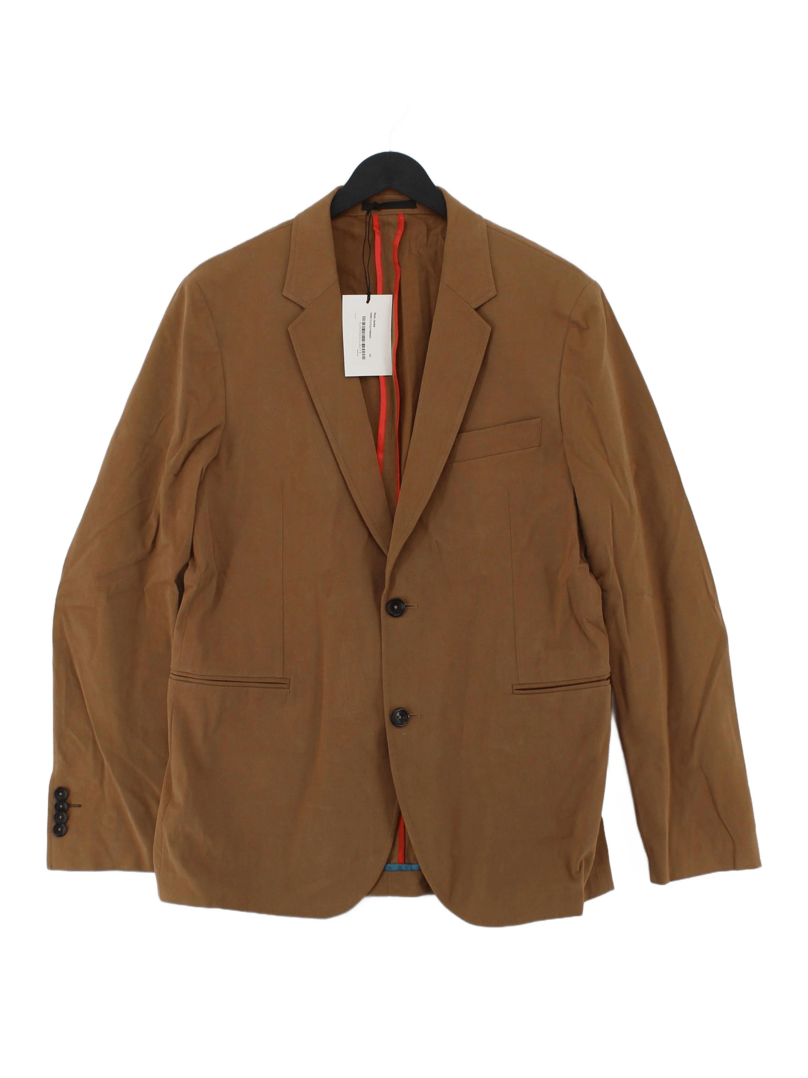 Paul Smith Men's Blazer Chest: 38 in Brown Cotton