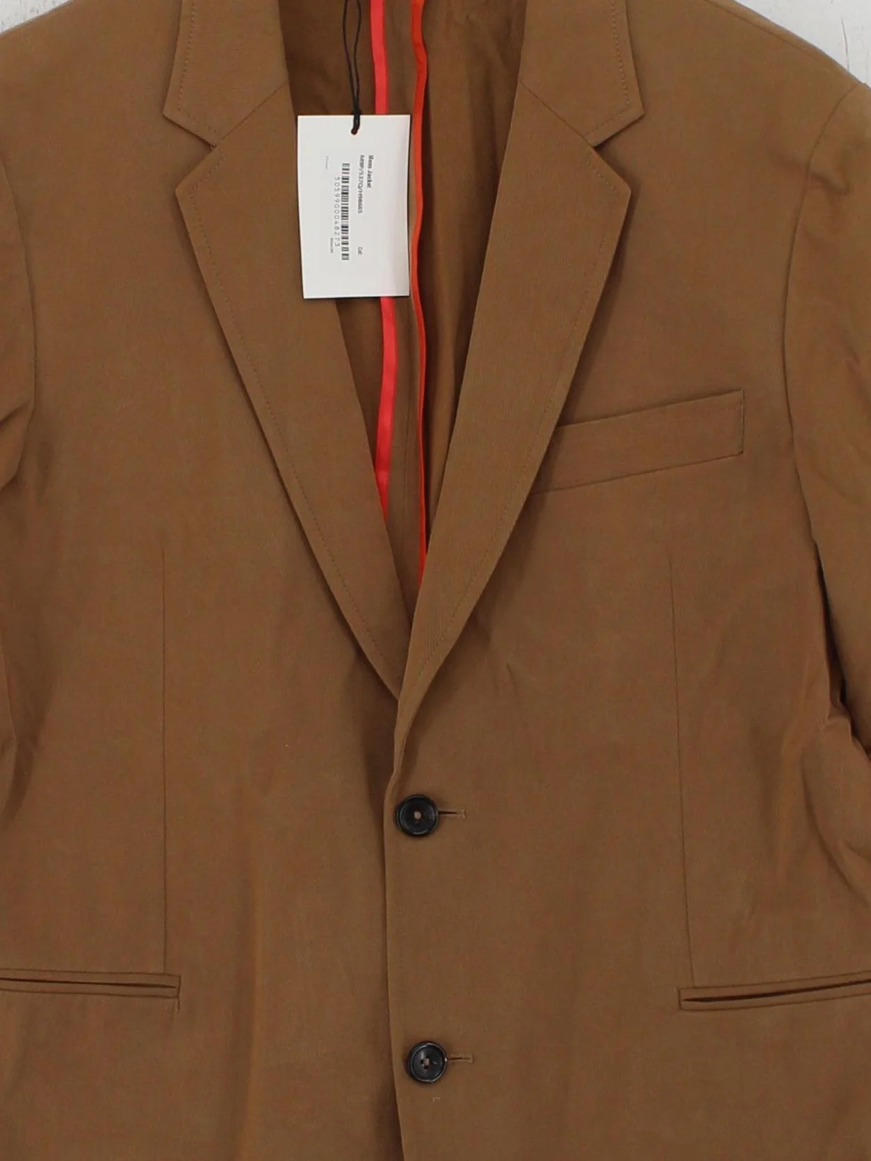 Paul Smith Men's Blazer Chest: 38 in Brown Cotton - Image 3