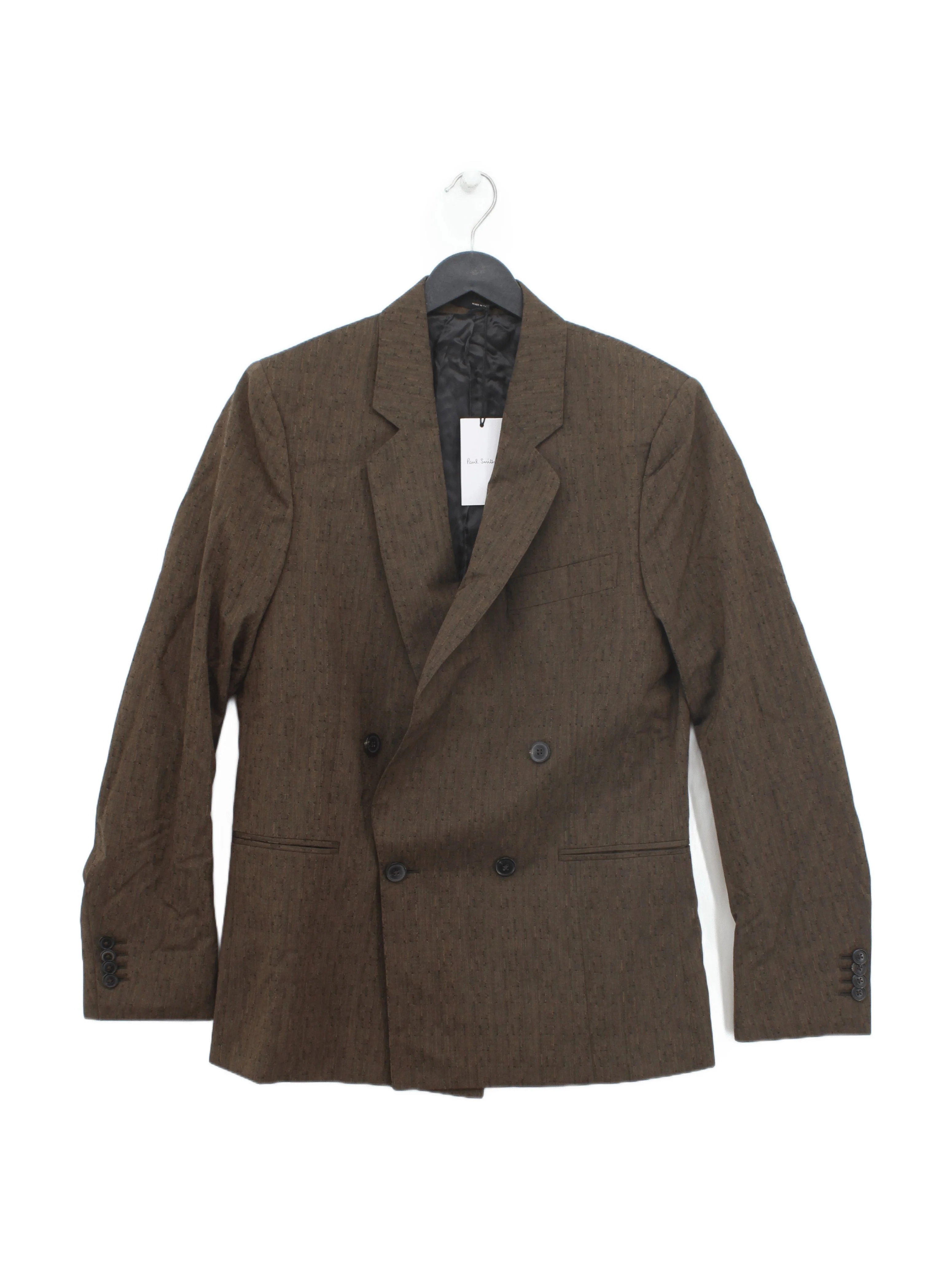 Paul Smith Men's Blazer Chest: 38 in Brown Wool New with tags