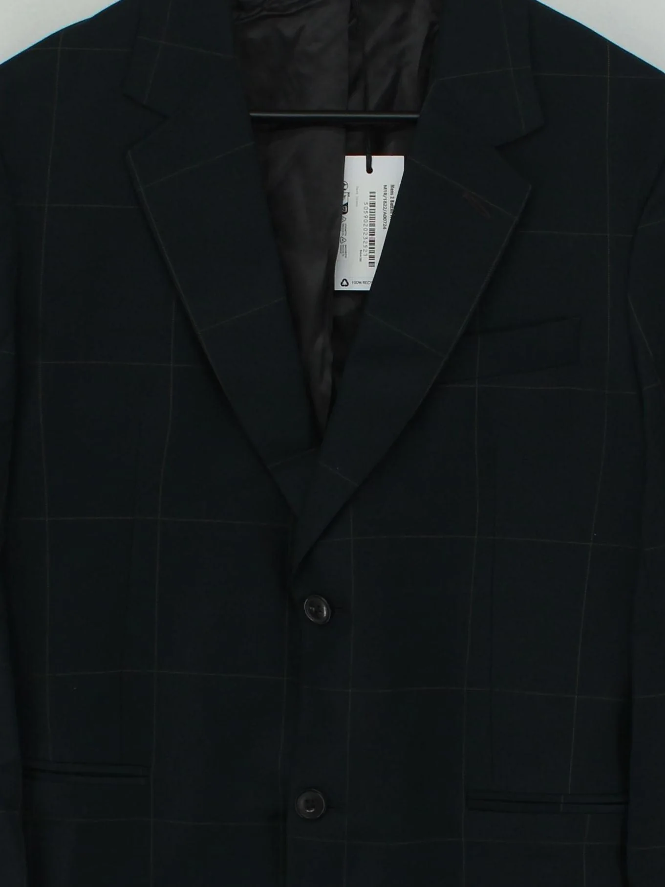 Paul Smith Men's Blazer Chest: 38 in Green 100% Wool Overcoat New with tags - Image 3