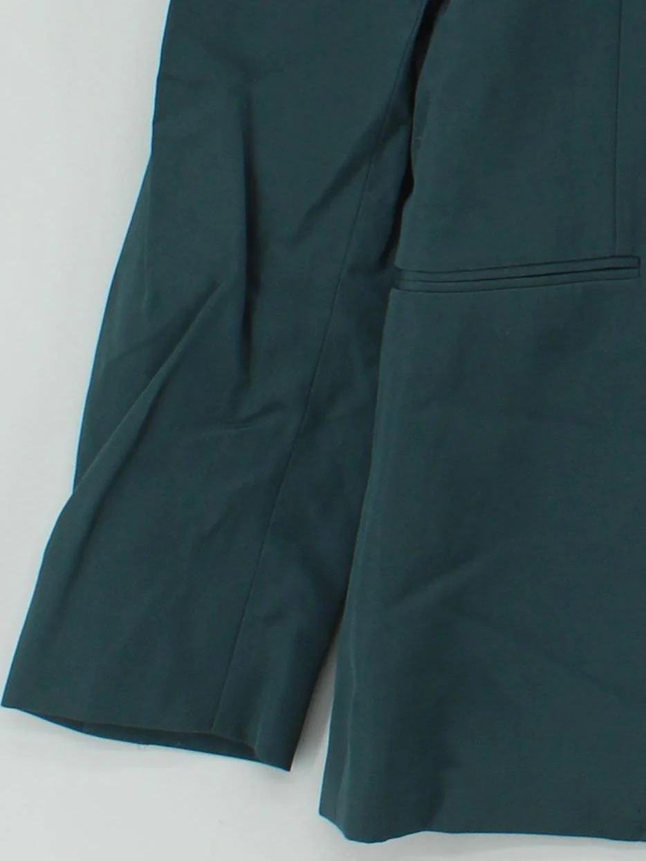 Paul Smith Men's Blazer Chest: 38 in Green Cotton with Linen, Viscose Overcoat - Image 4