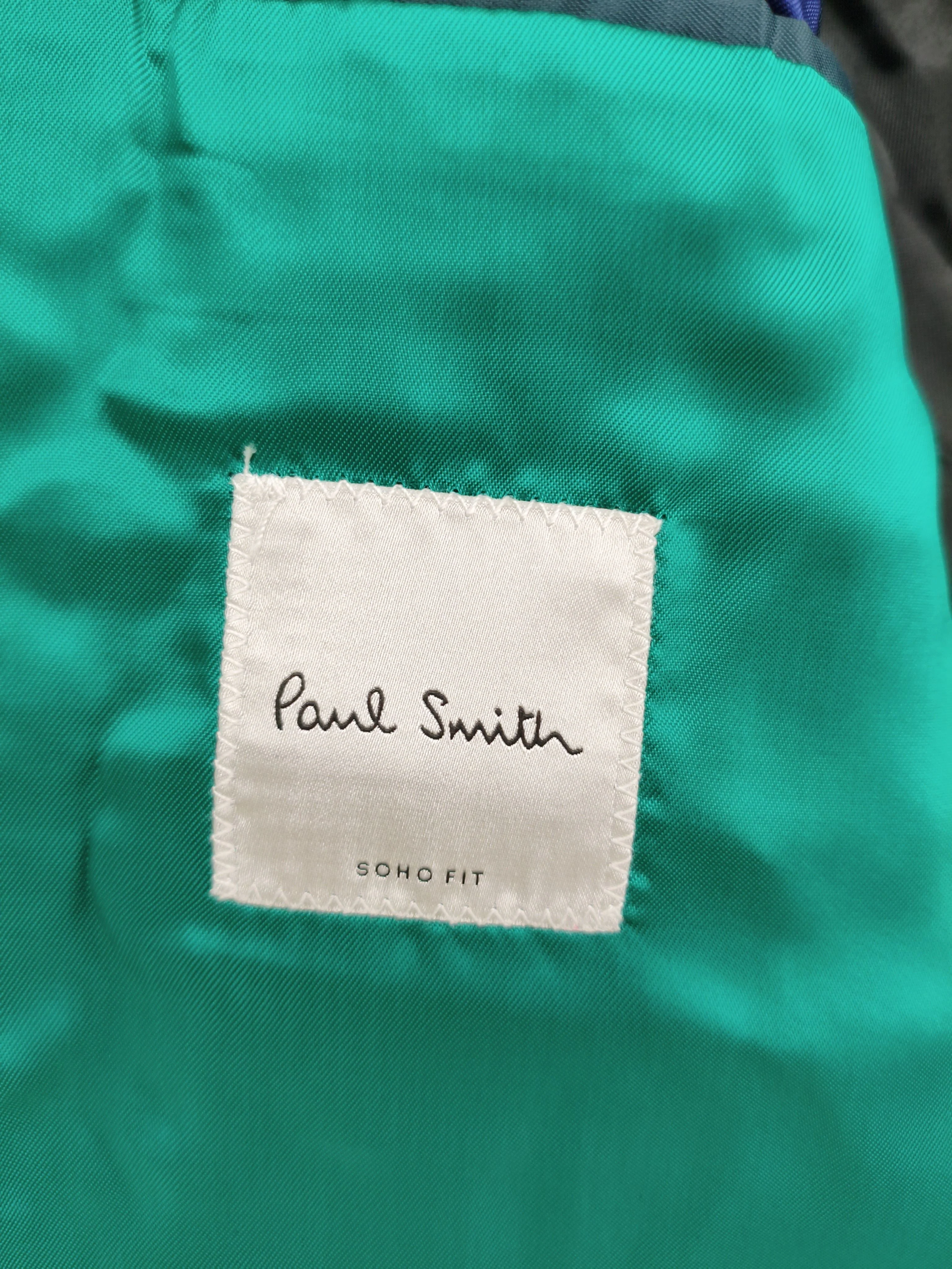 Paul Smith Men's Blazer Chest: 38 in Grey 100% Wool Overcoat New with tags - Image 5